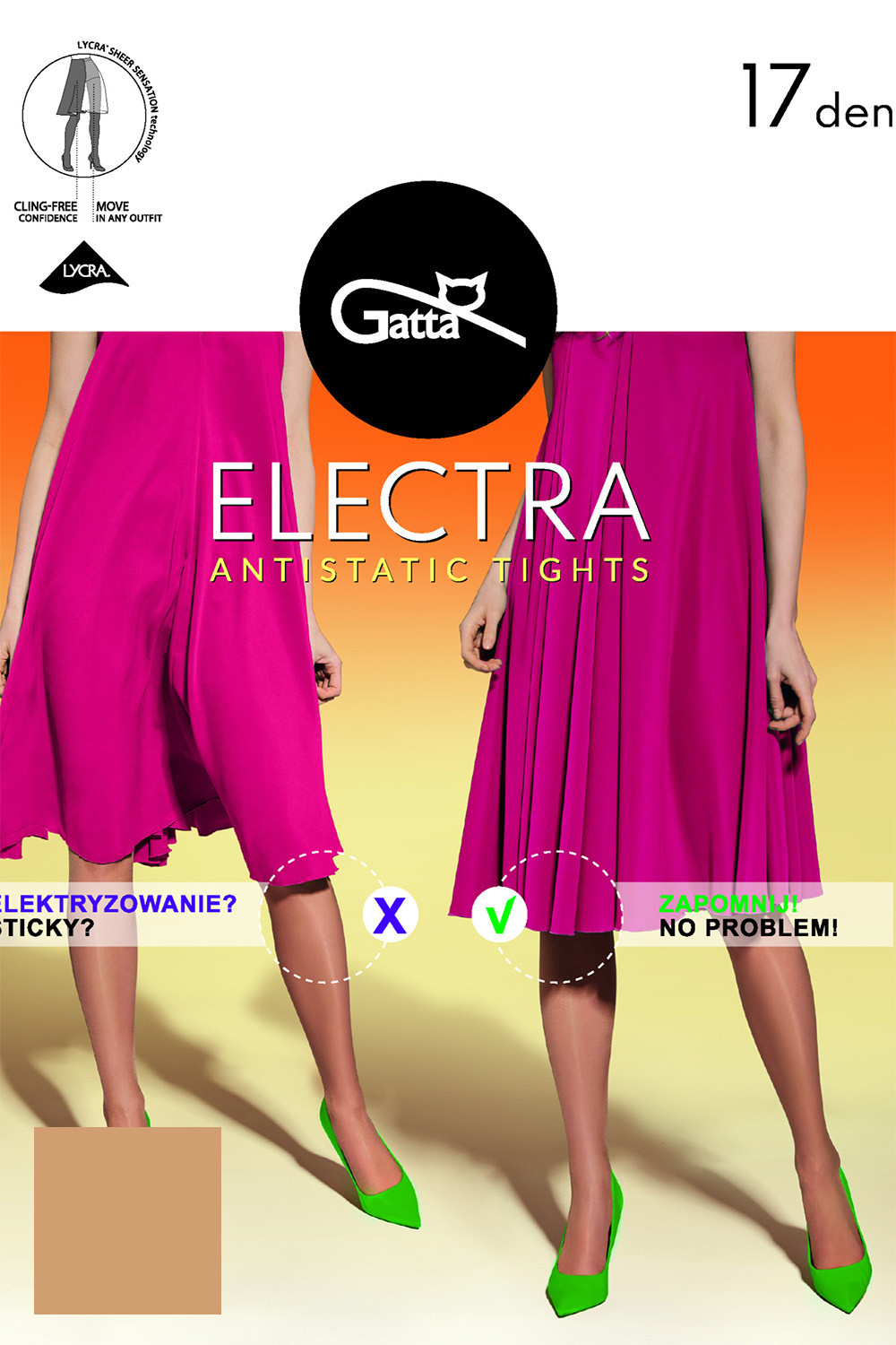 Gatta Electra kolor:golden 4-L