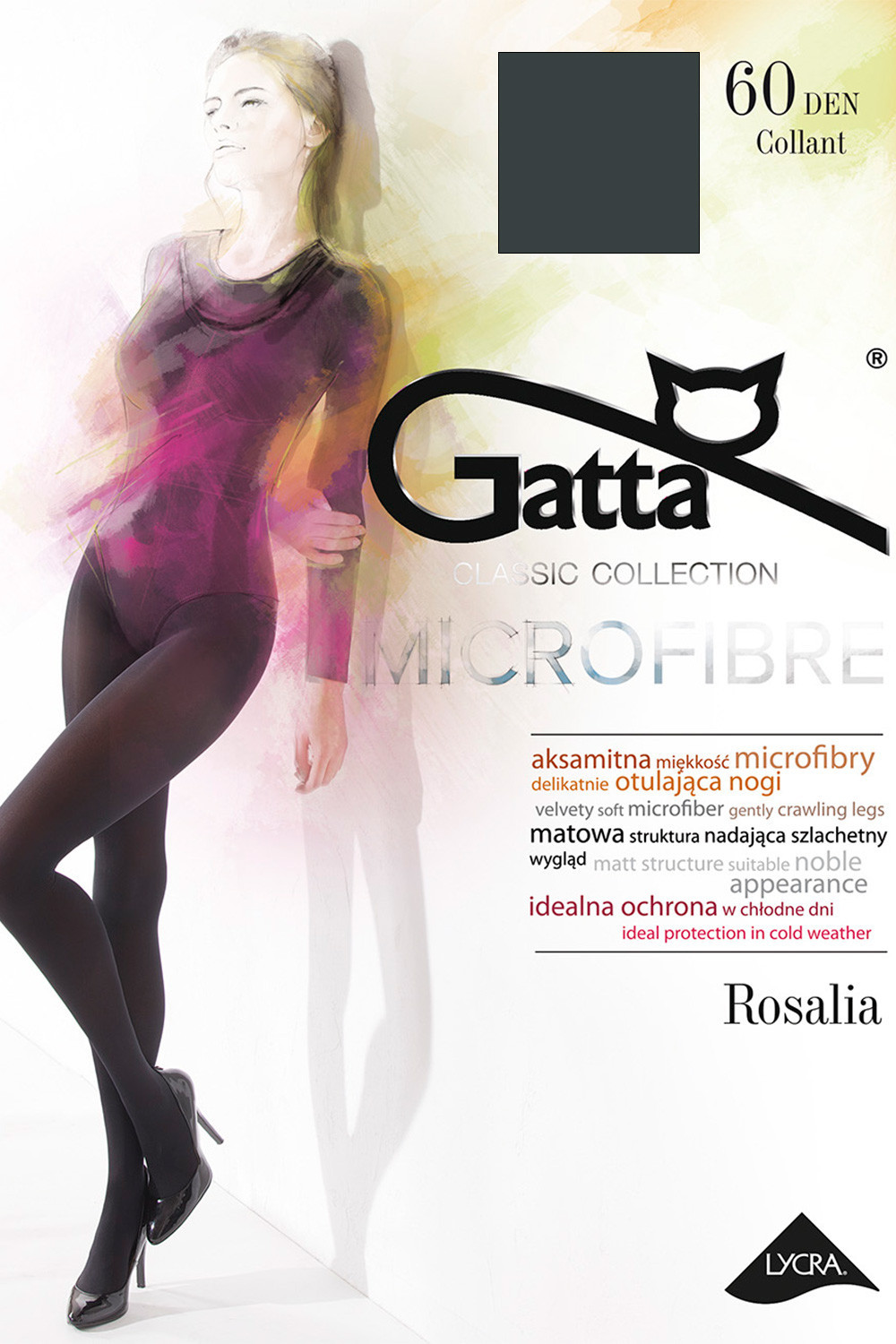 Gatta Rosalia 60 kolor:grafit 4-L