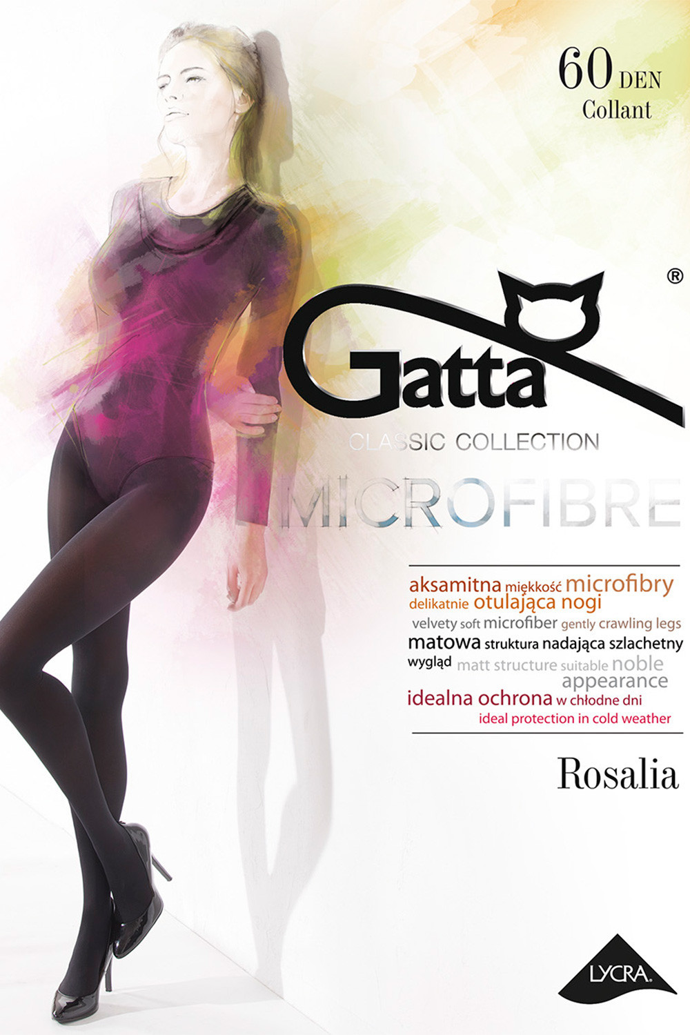 Gatta Rosalia 60 kolor:nero 4-L