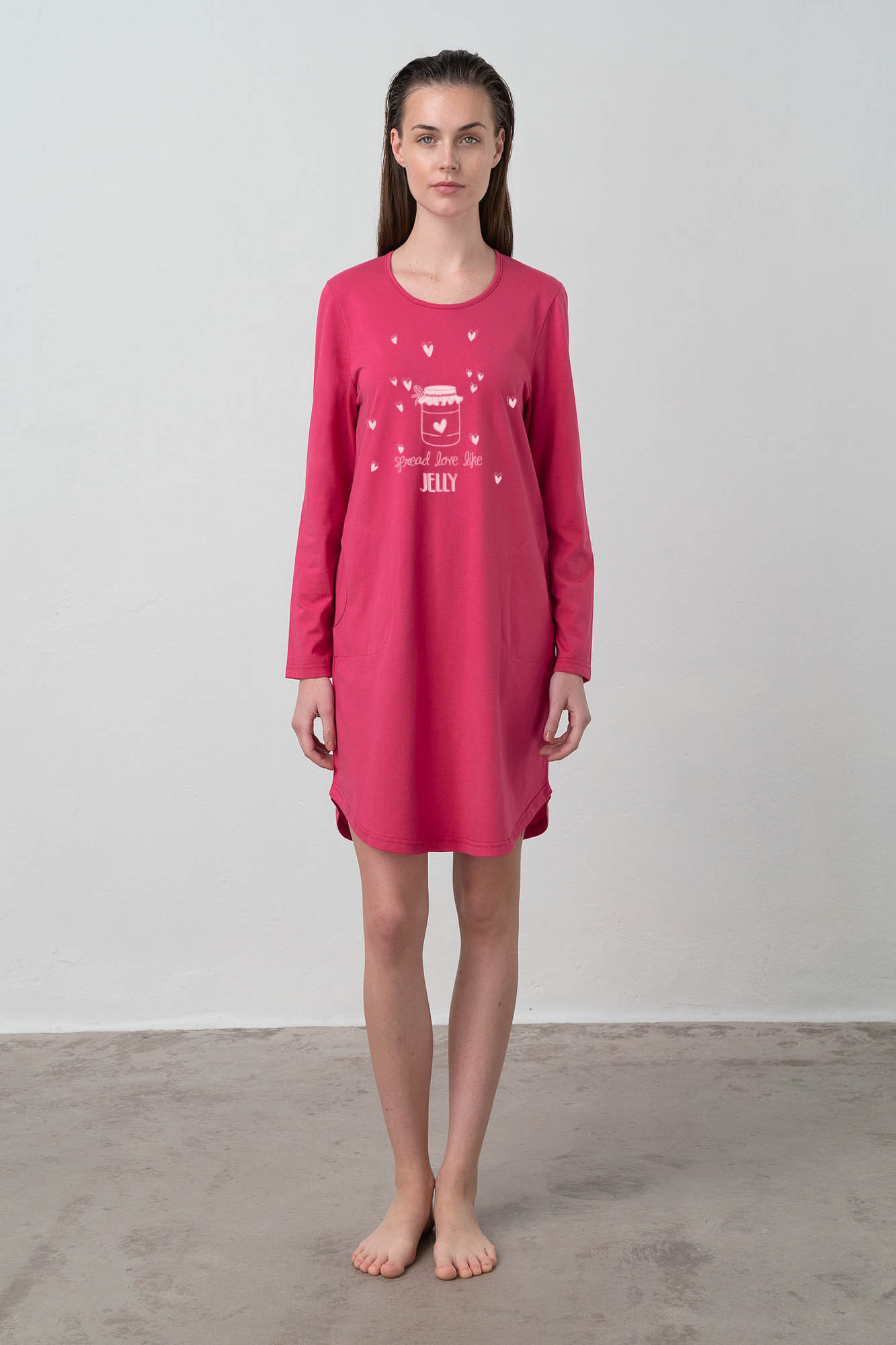 Vamp - Dámská noční košile 15981 - Vamp pink lulu M
