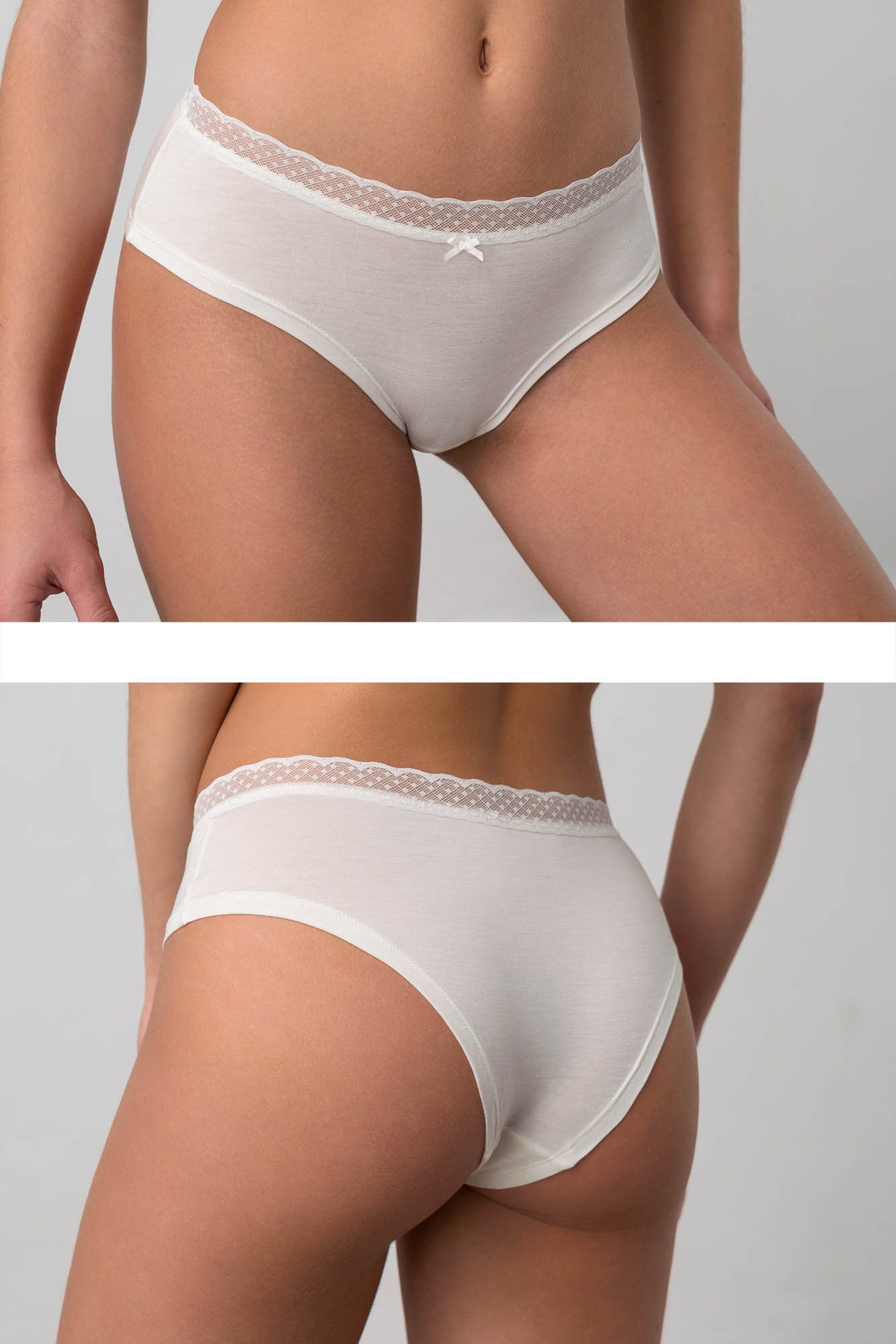 Vamp - Pohodlné dámské kalhotky - Nevis 17830 - Vamp cream XL