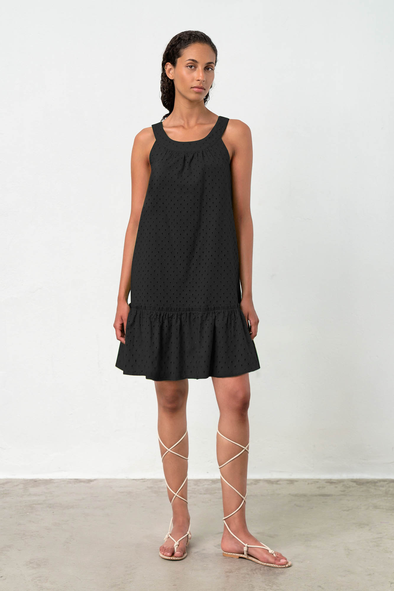 Vamp - Letní dámské šaty – Verta 18451 - Vamp black S