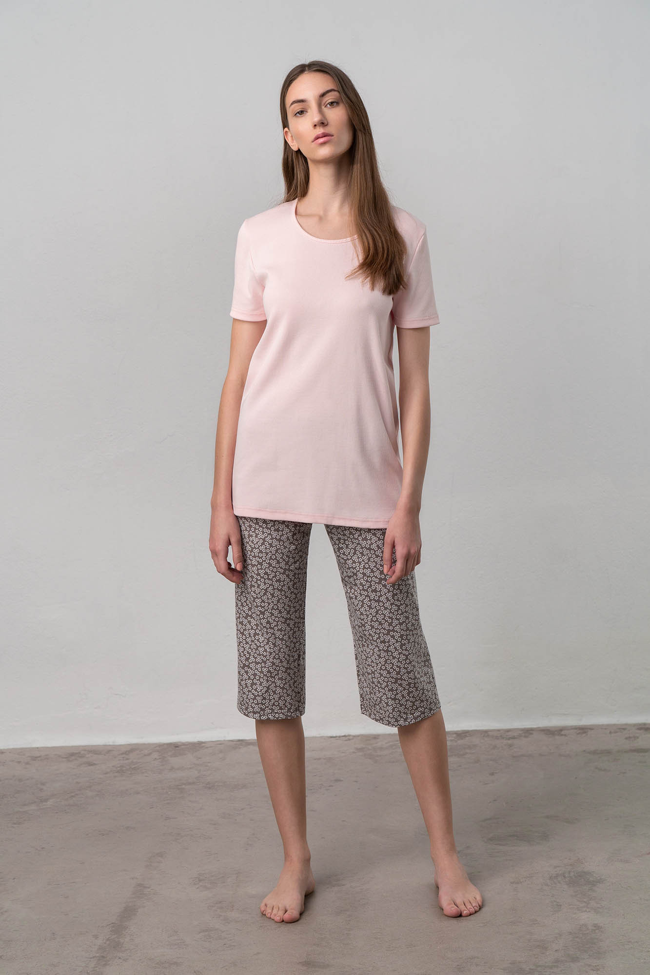 Vamp - Dvoudílné dámské pyžamo 70027 - Vamp pink M