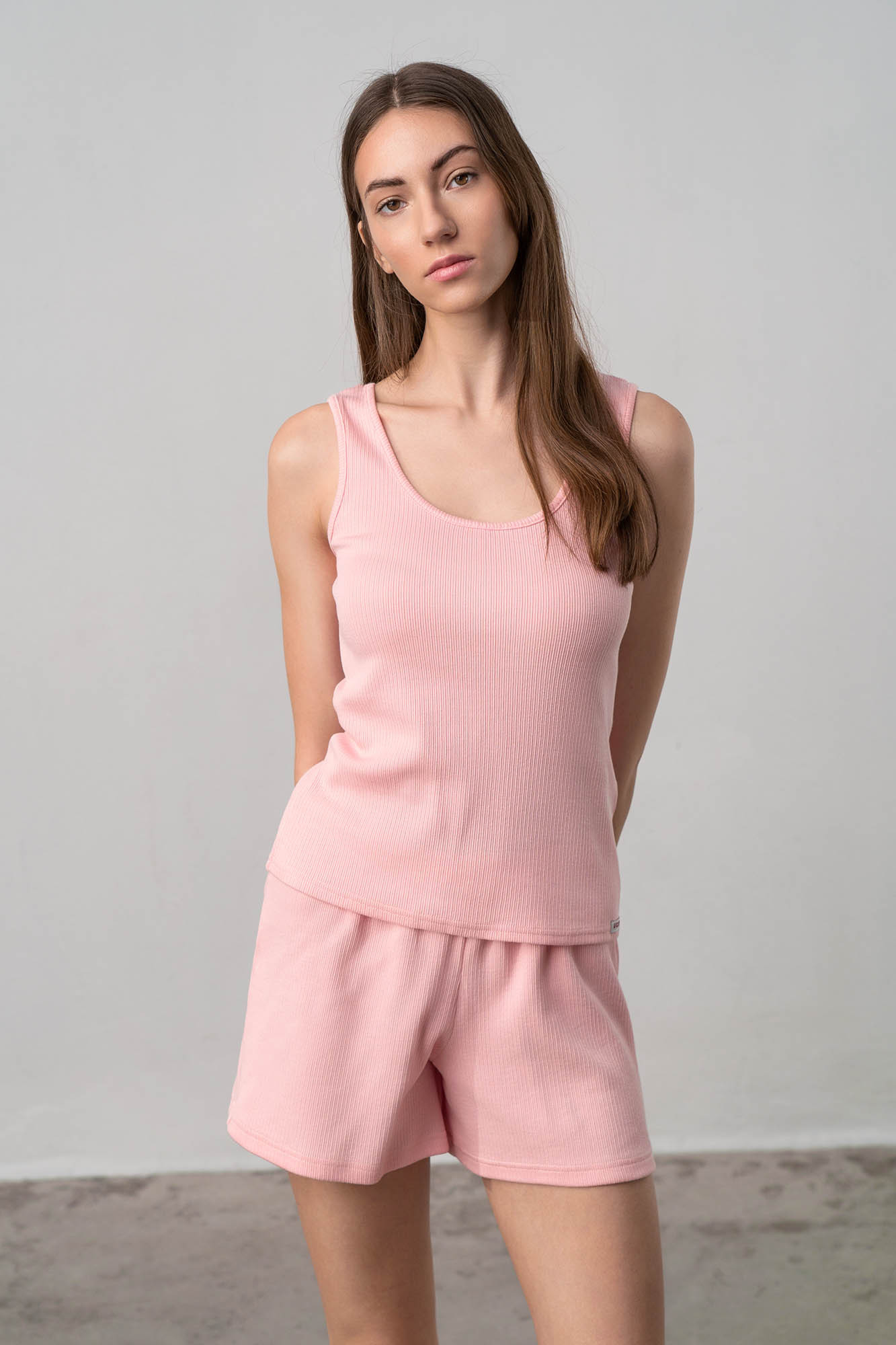 Vamp - Dvoudílné dámské pyžamo 70037 - Vamp pink powder M