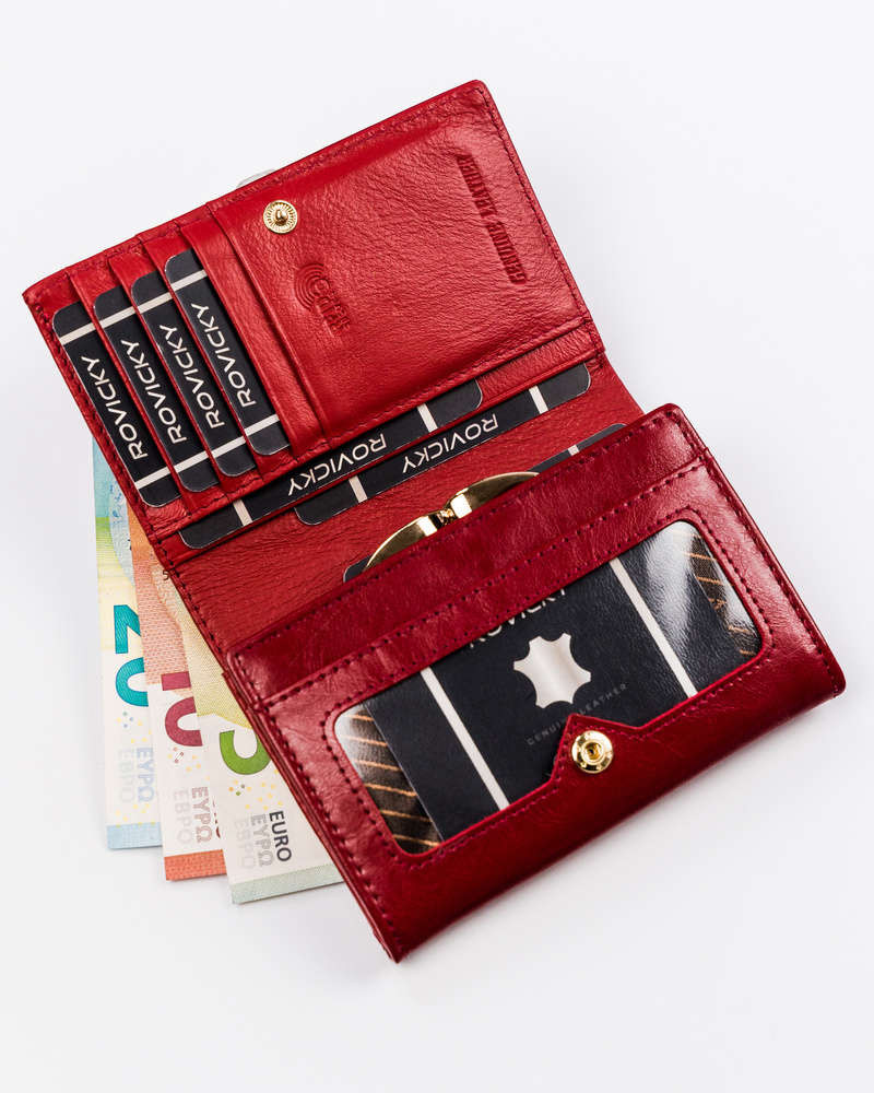 Dámské peněženky 8804 BPRN 3243 RED jedna velikost