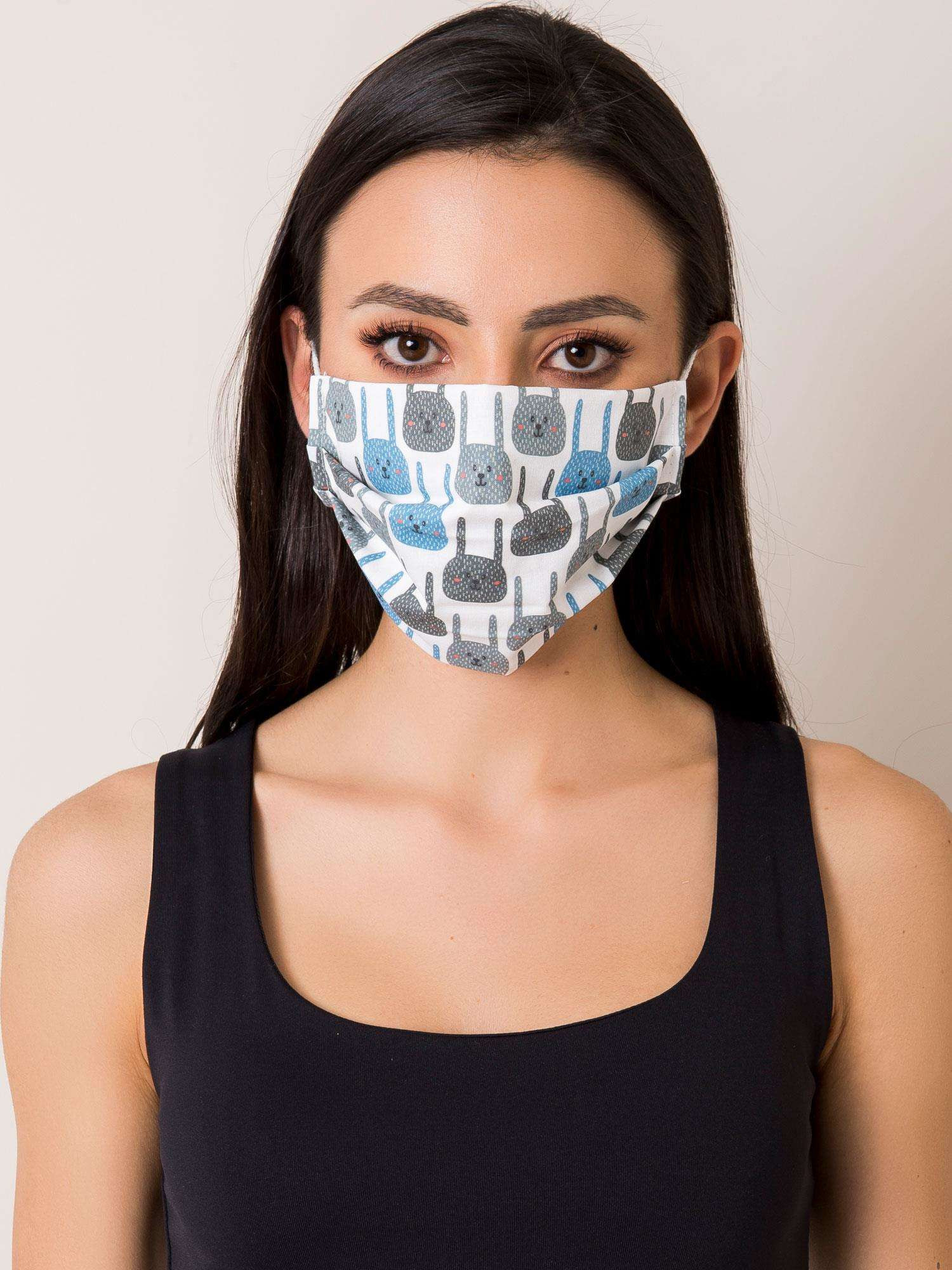 Ochranná maska KW MO JK134 bílá jedna velikost