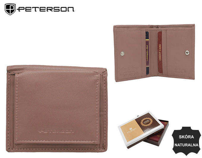 *Dočasná kategorie Dámská kožená peněženka PTN RD 220 GCL růžová jedna velikost