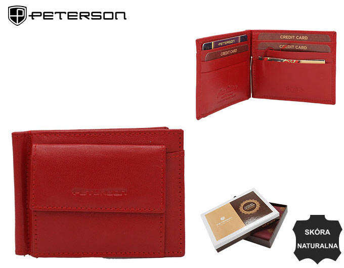 *Dočasná kategorie Dámská kožená peněženka PTN RD 250 GCL červená jedna velikost