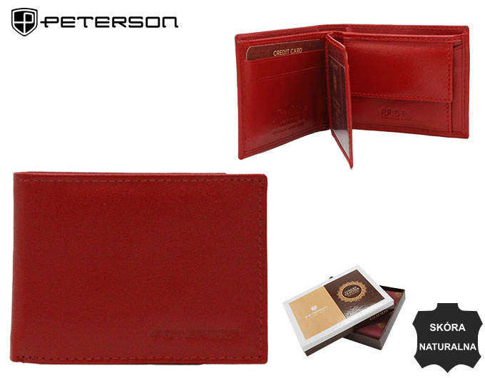 *Dočasná kategorie Dámská kožená peněženka PTN RD 280 GCL červená jedna velikost