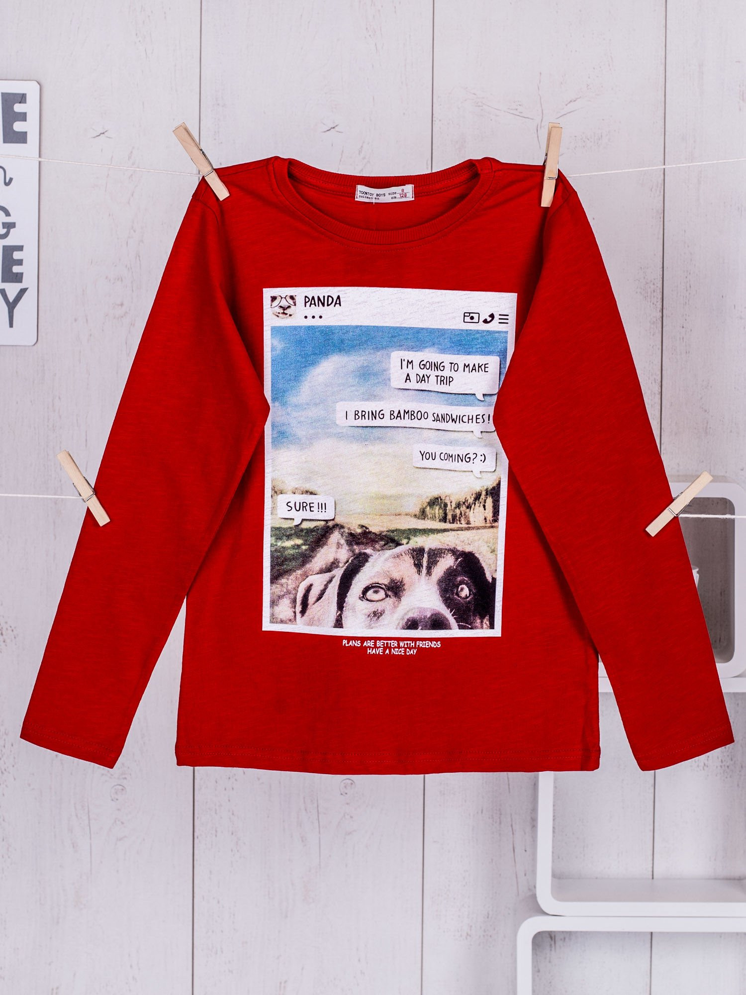 Chlapecké tričko TY BZ 9144.22 červená - FPrice 116
