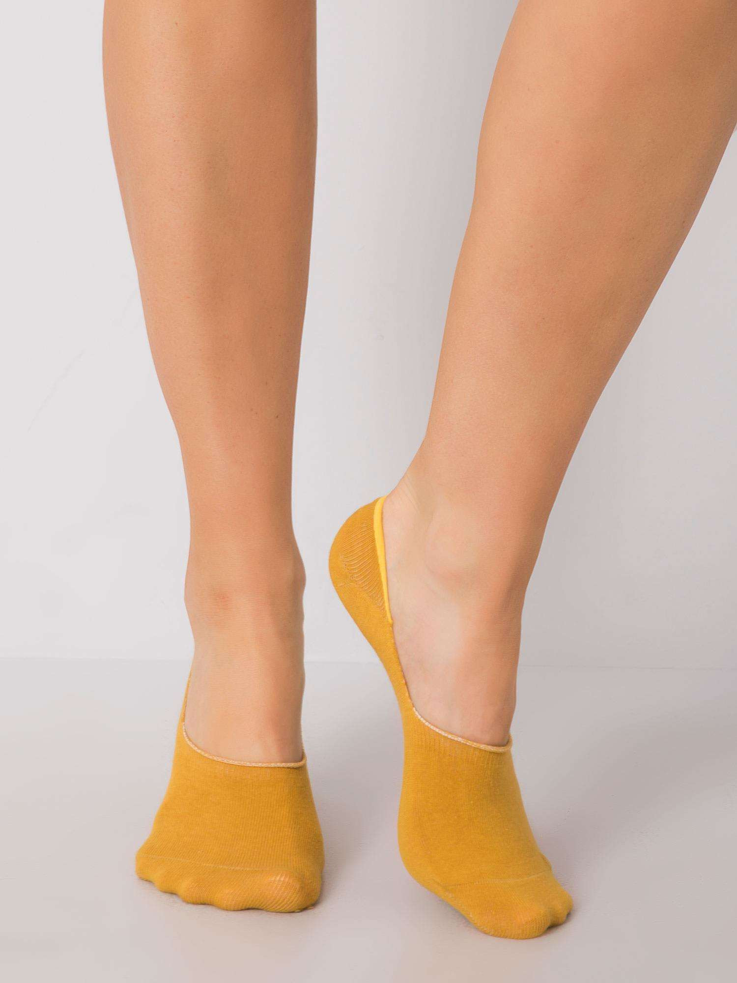 Ponožky WS SR 5524 tmavě žluté 36-40