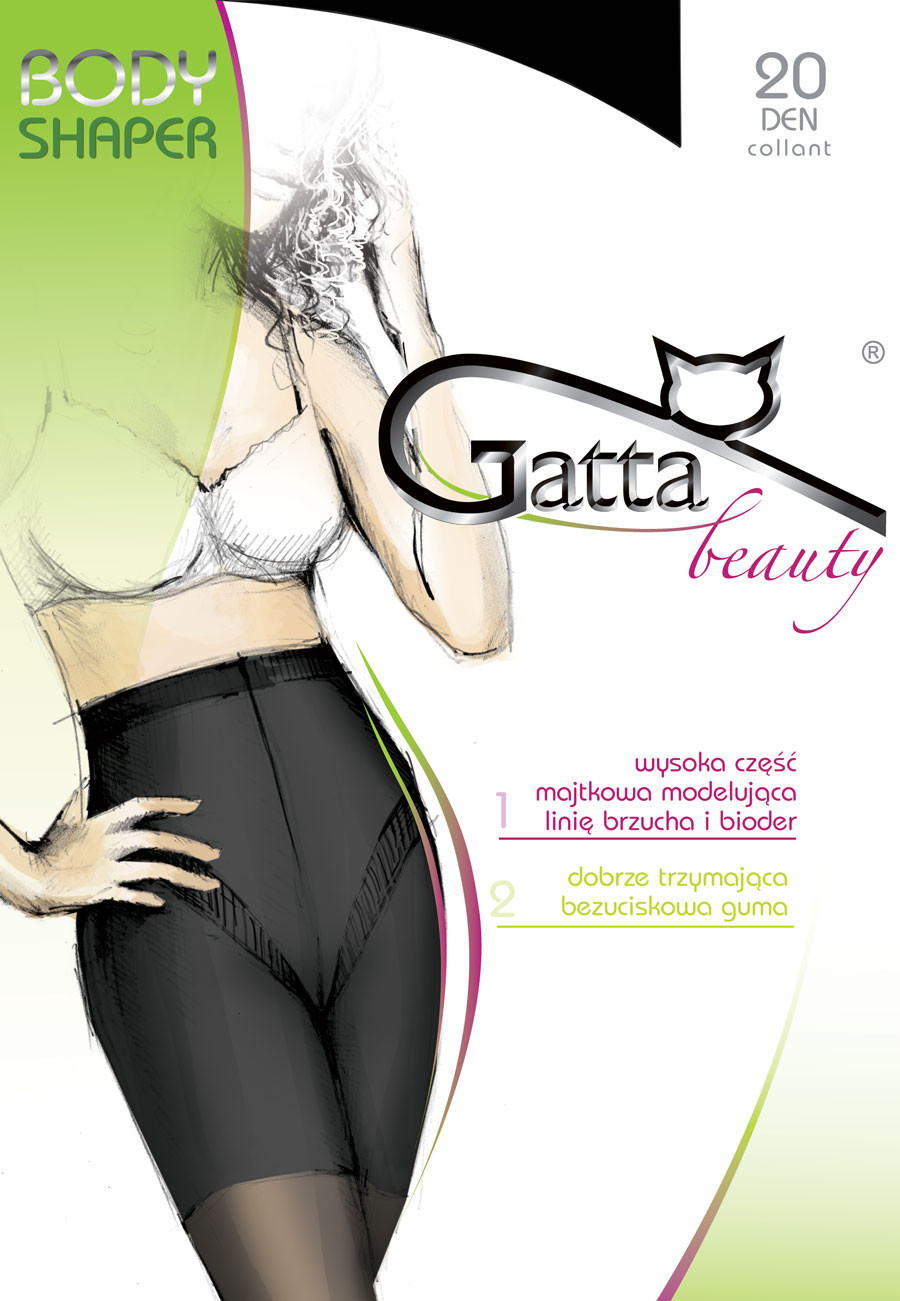 Tvarující punčochy - Gatta nero 3