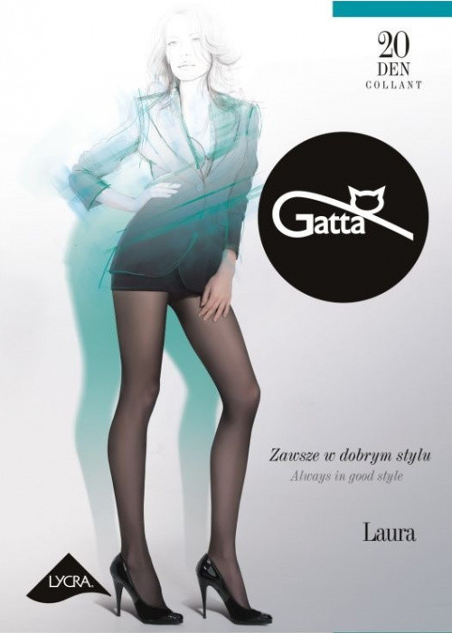 Punčocháče Gatta Laura 20 - Gatta grafit 5-XL