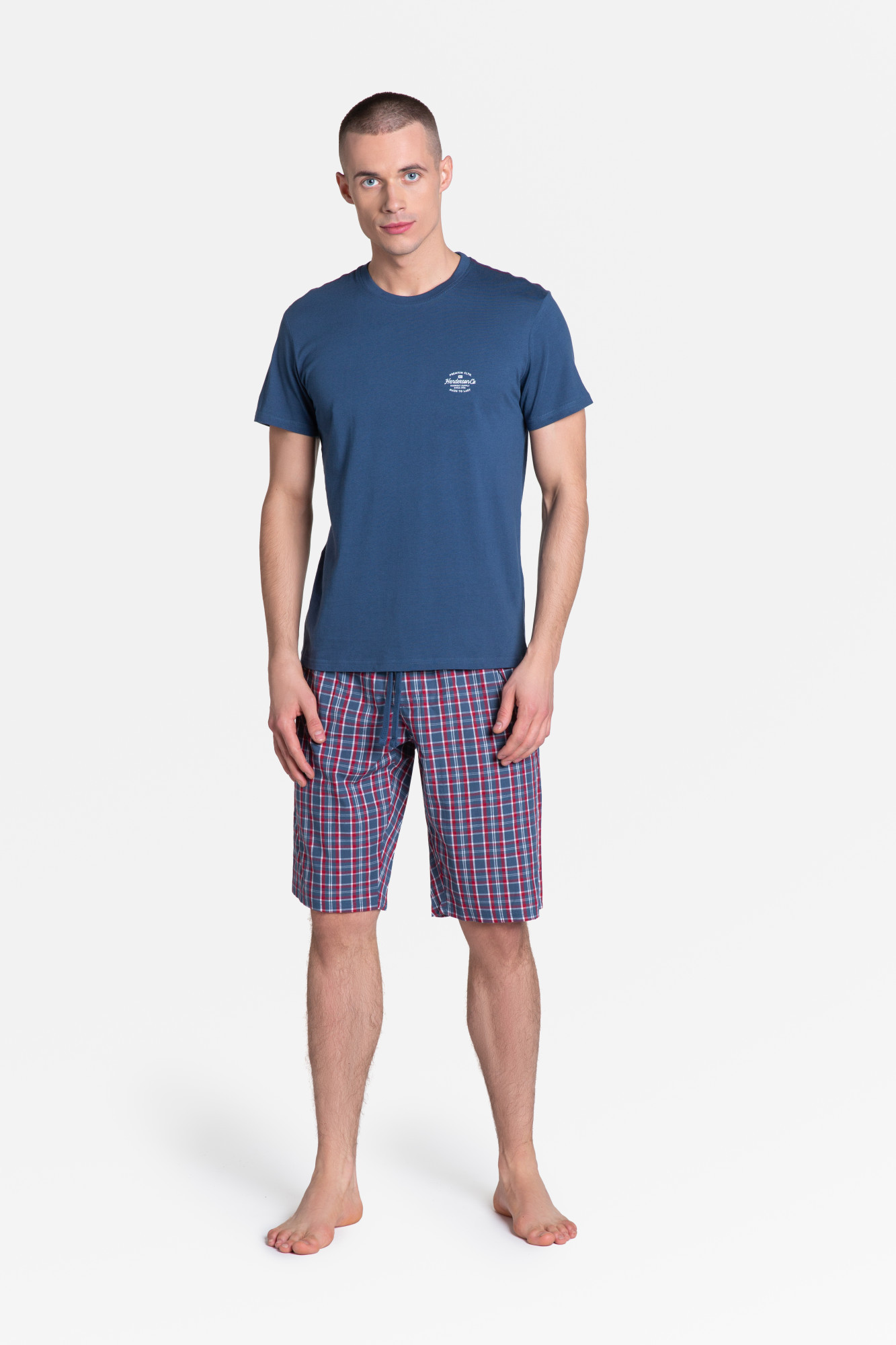 Pyžamo Zeroth 38364-59X Námořnická modrá - Henderson XL