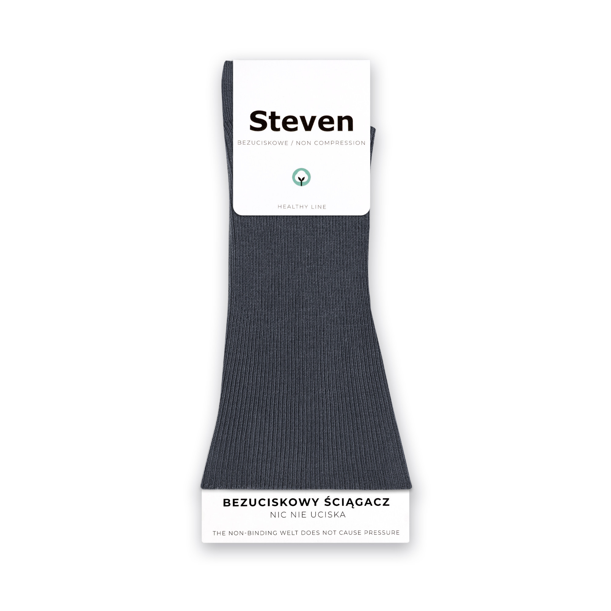Ponožky 018-28 Graphite - Steven 39/42