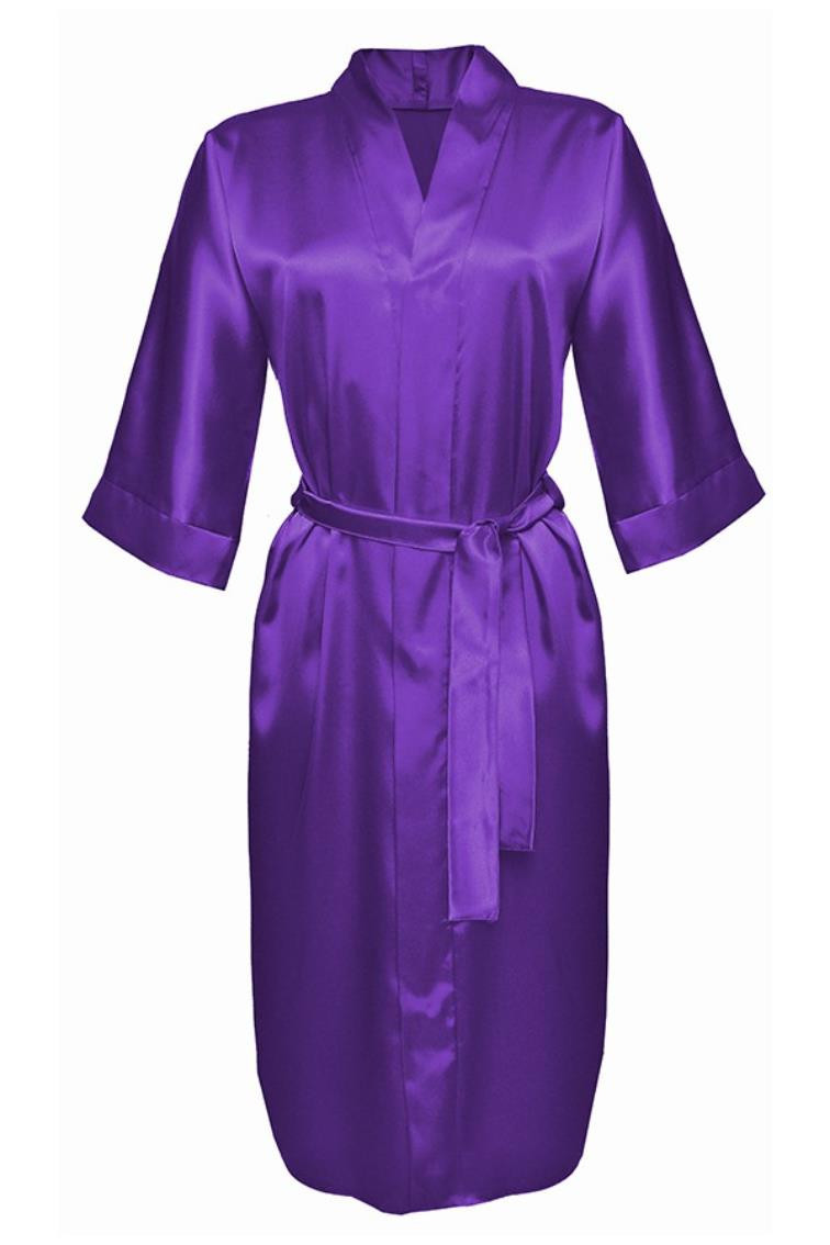 DKaren Housecoat 115 Violet XL Violet
