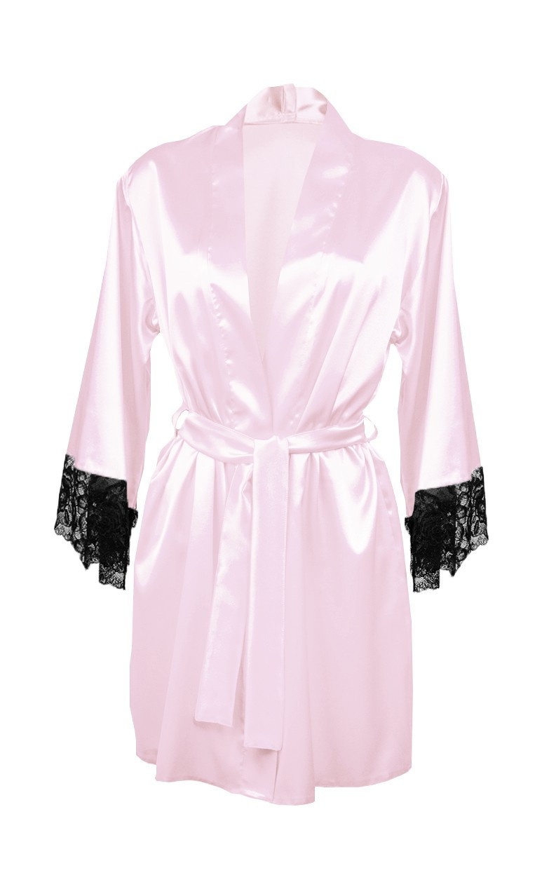 DKaren Housecoat Adelaide Pink M růžová