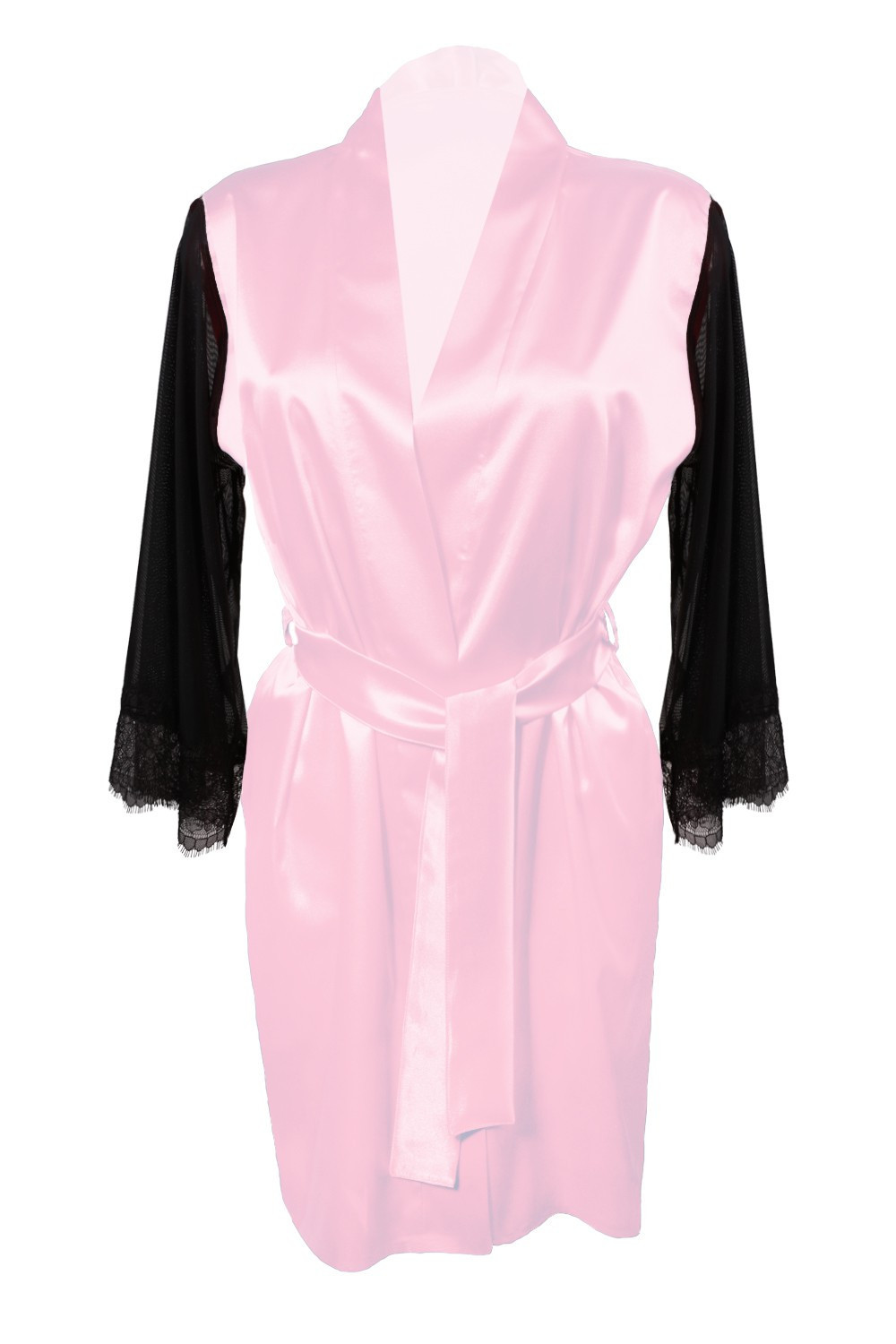 DKaren Housecoat Bonnie Pink XL růžová