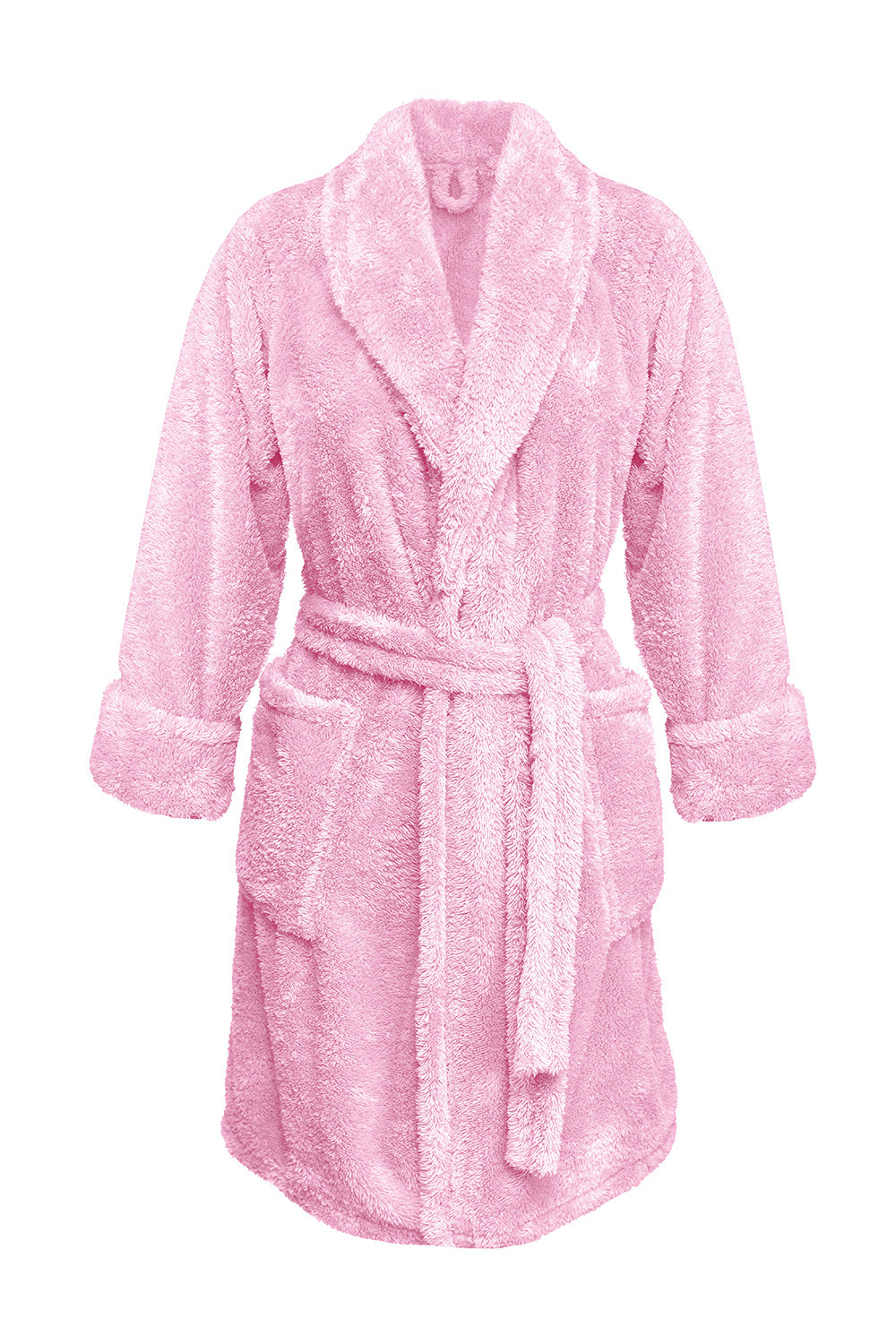 DKaren Housecoat Eliza Pink XL růžová