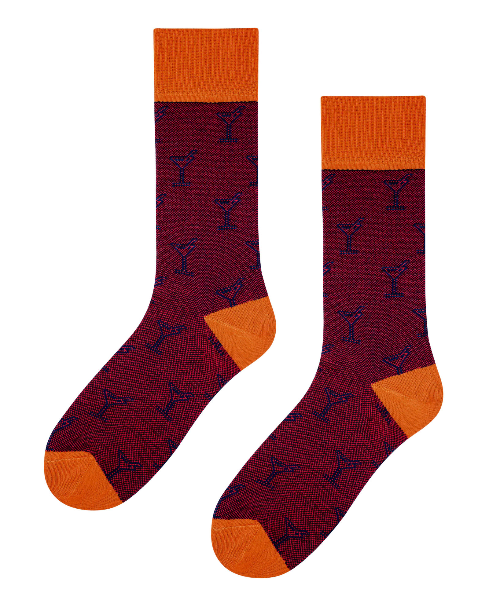 Ponožky Bratex KL-336B Orange 44/46