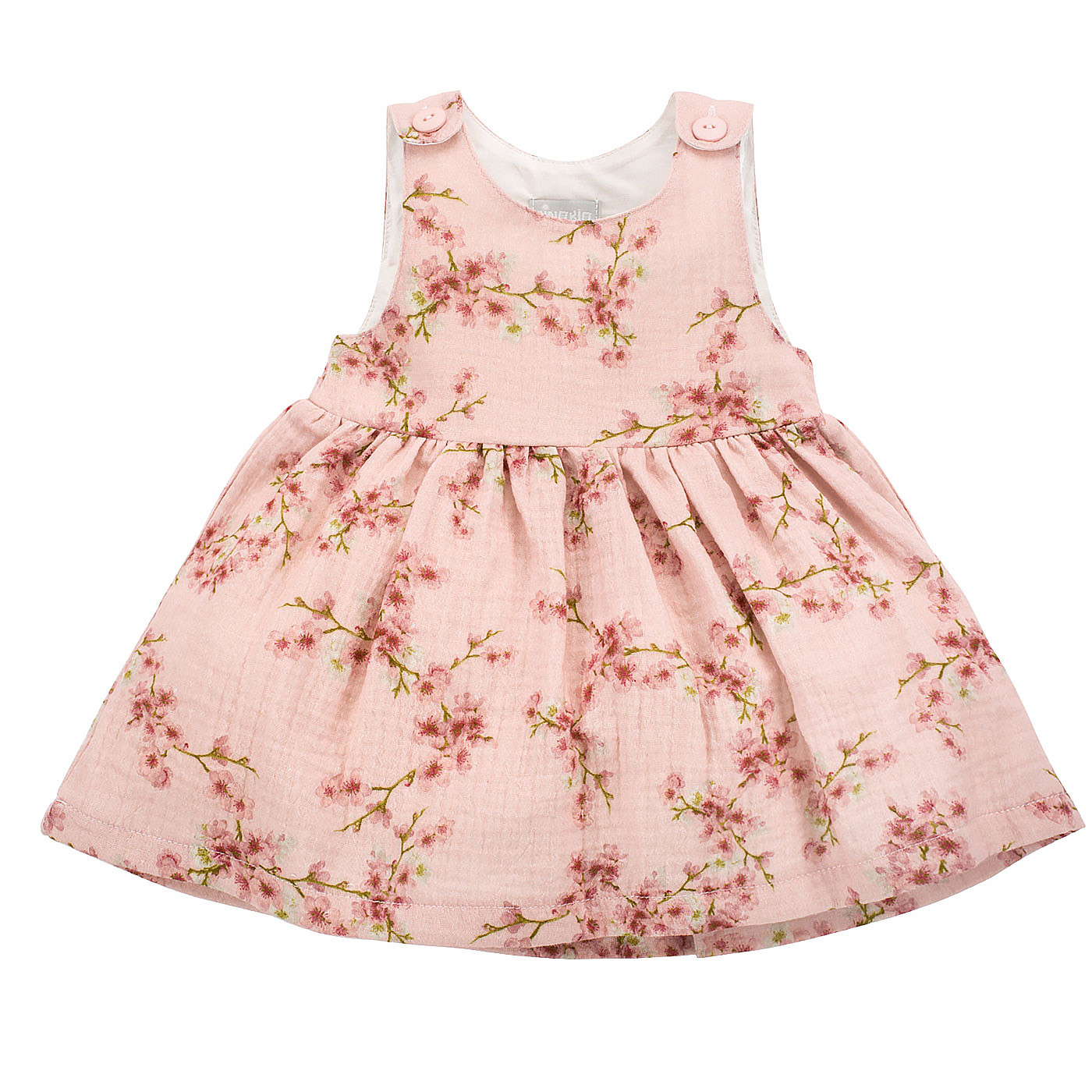 Pinokio Letní náladové šaty Pink Flowers 98