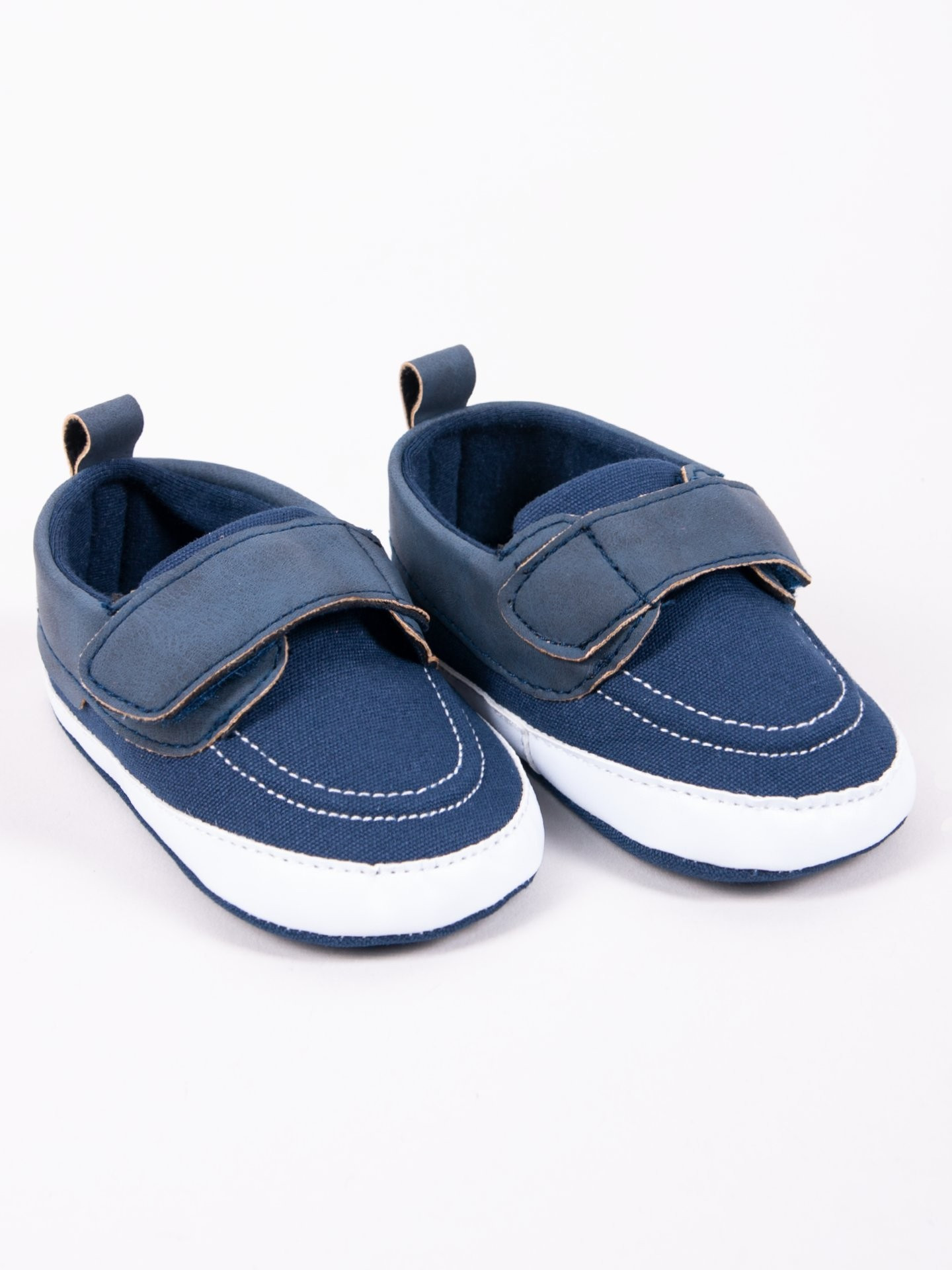 Yoclub Dětské chlapecké boty OBO-0178C-1900 Navy Blue 3-9 měsíců