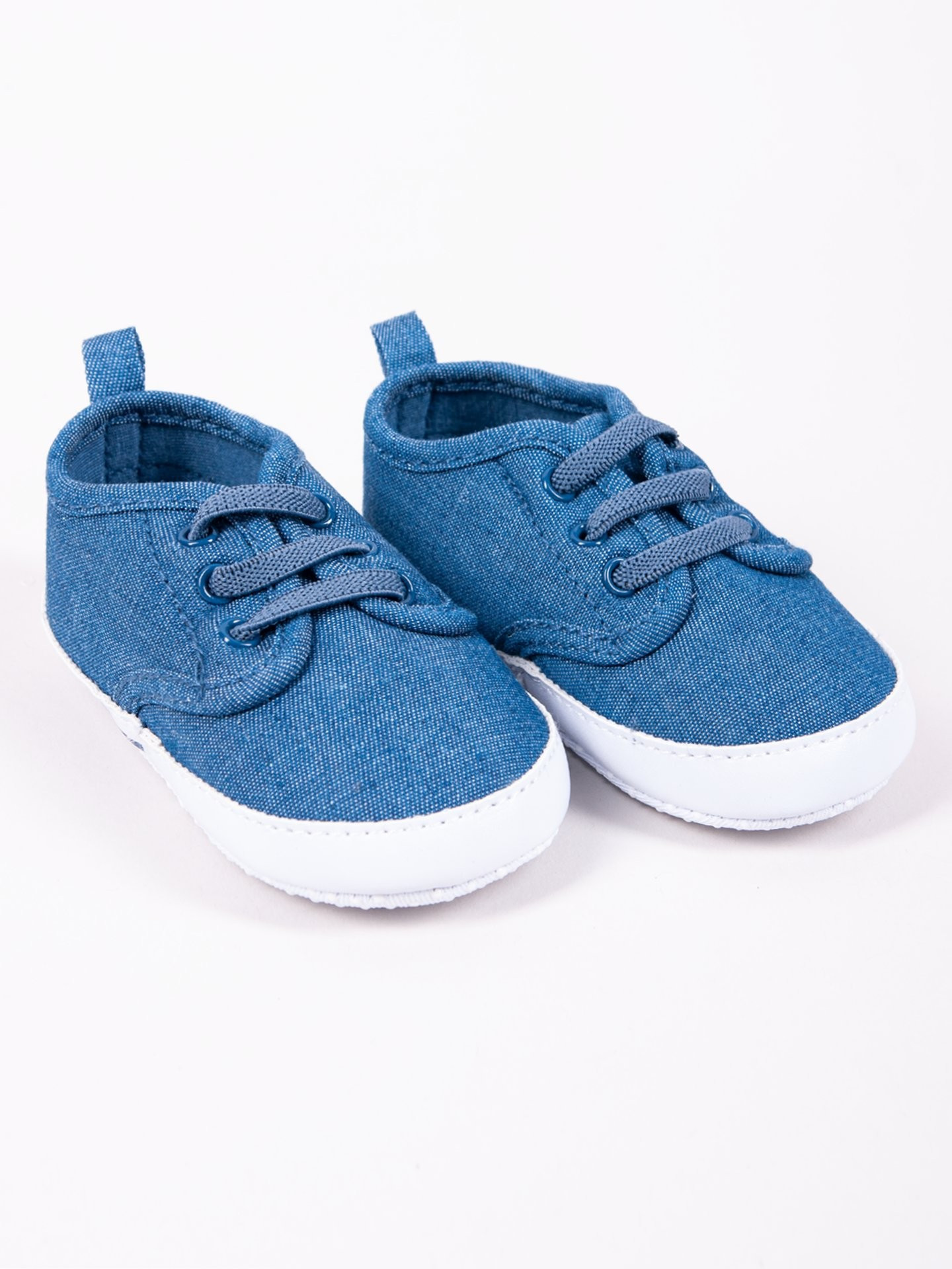 Yoclub Dětské chlapecké boty OBO-0176C-1900 Denim 3-9 měsíců