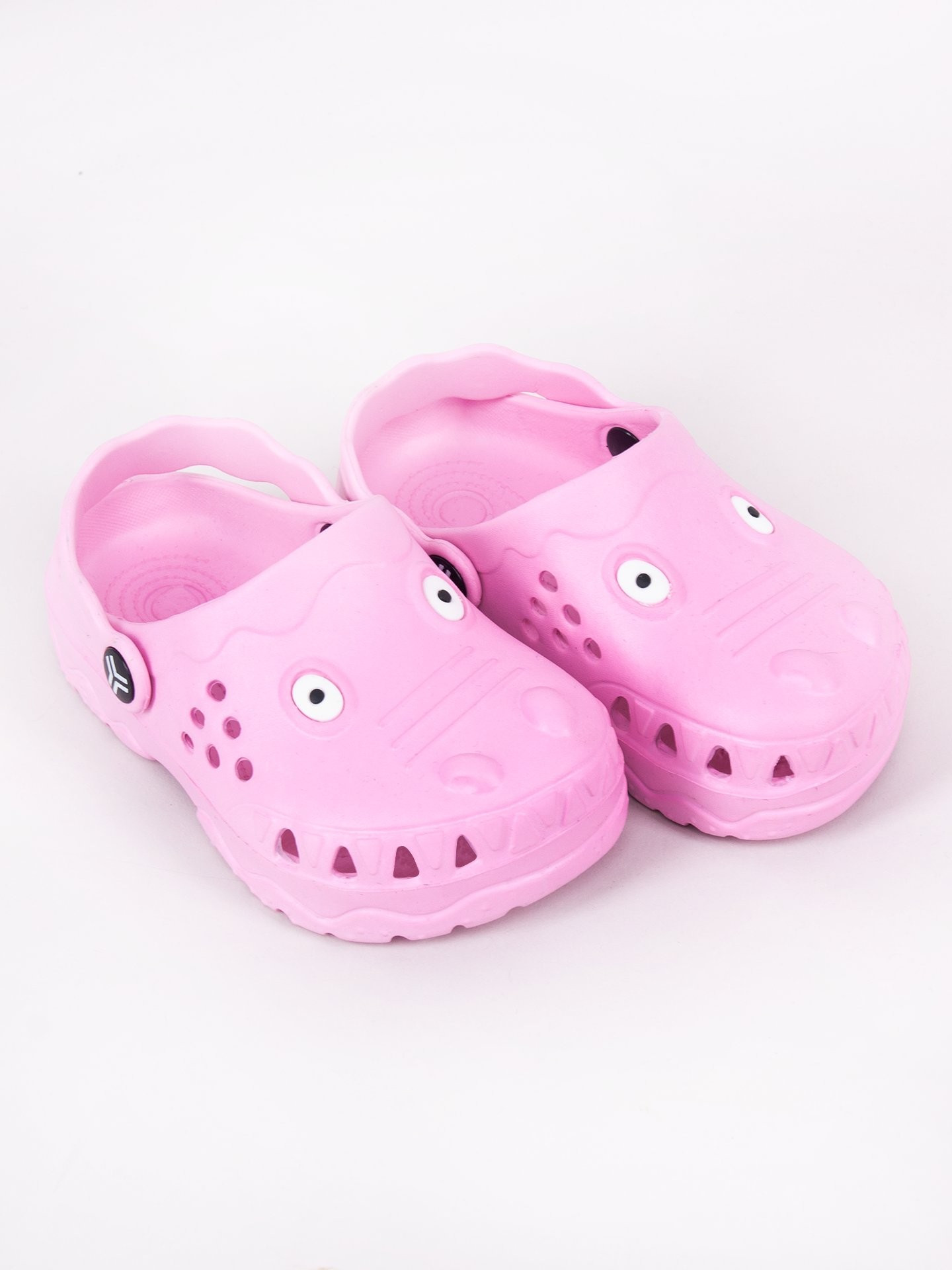 Yoclub Dívčí boty Crocs Slip-On Sandals OCR-0045G-0600 Pink 28