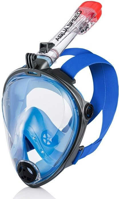 Potápěčská maska AQUA SPEED Spectra 2.0 Šedá/modrá L/XL
