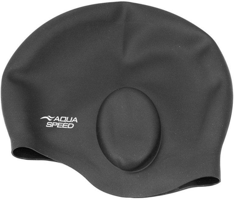 AQUA SPEED Plavecká čepice na uši Ear Cap Black OS