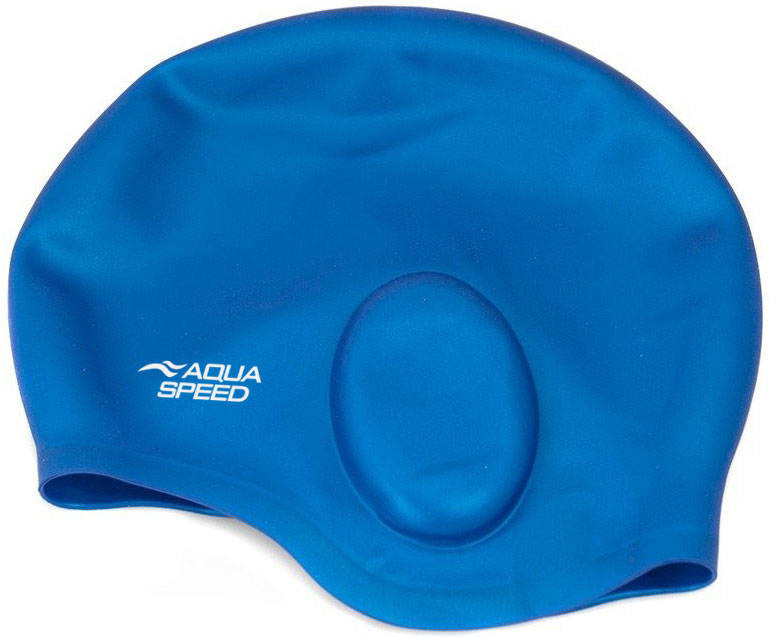 AQUA SPEED Plavecká čepice na uši Ear Cap Blue OS