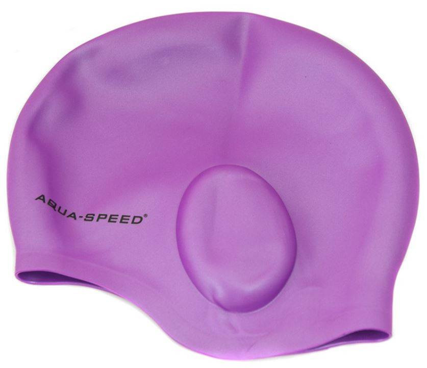AQUA SPEED Plavecká čepice na uši Ear Cap Violet OS