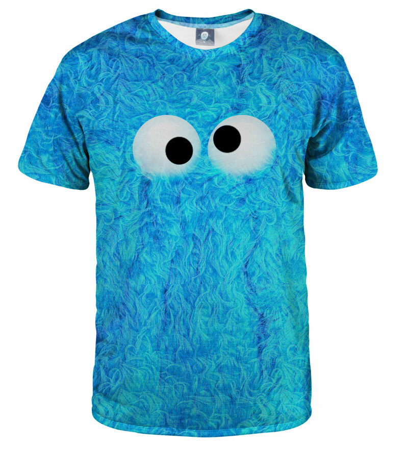 Aloha From Deer Cookie Monster T-Shirt TSH AFD955 Blue S