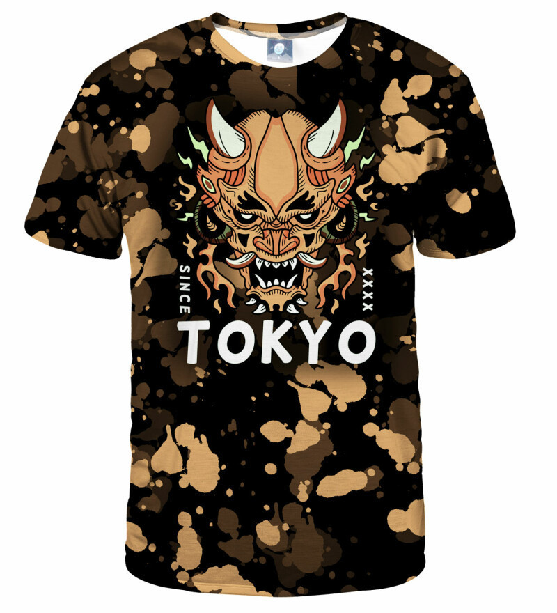 Aloha From Deer Tokyo Oni Yellow T-Shirt TSH AFD939 Orange XL
