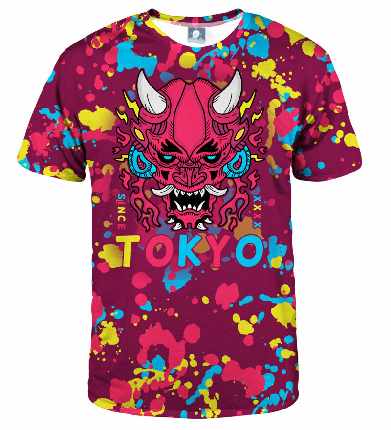 Aloha From Deer Tokyo Oni Blast T-Shirt TSH AFD935 Red XL