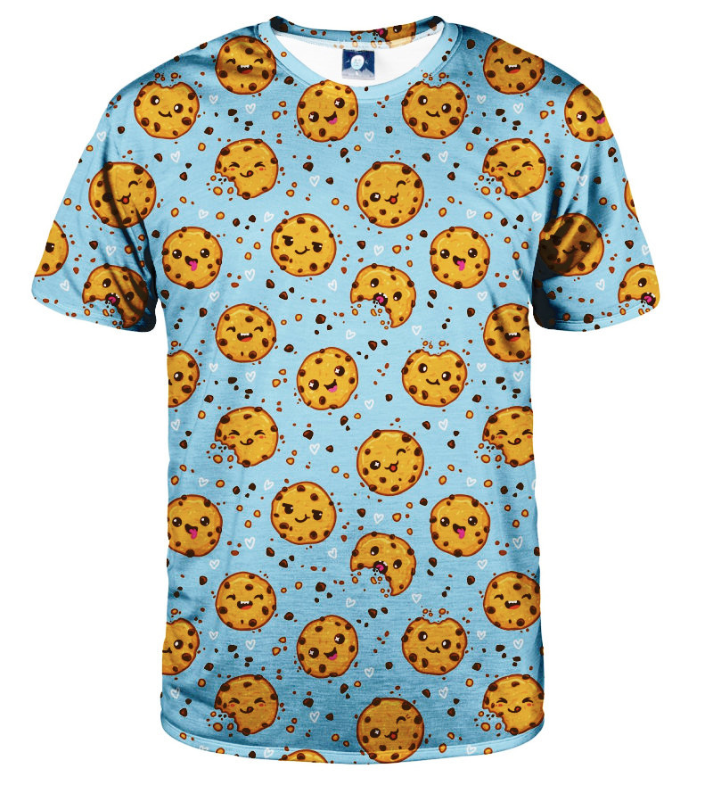 Aloha From Deer Cookies Make Me Happy T-Shirt TSH AFD671 Blue L