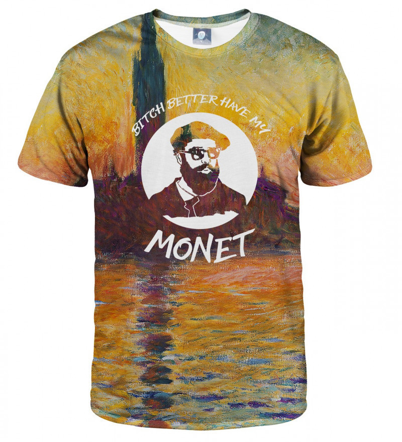 Aloha From Deer Monet T-Shirt TSH AFD651 Yellow M