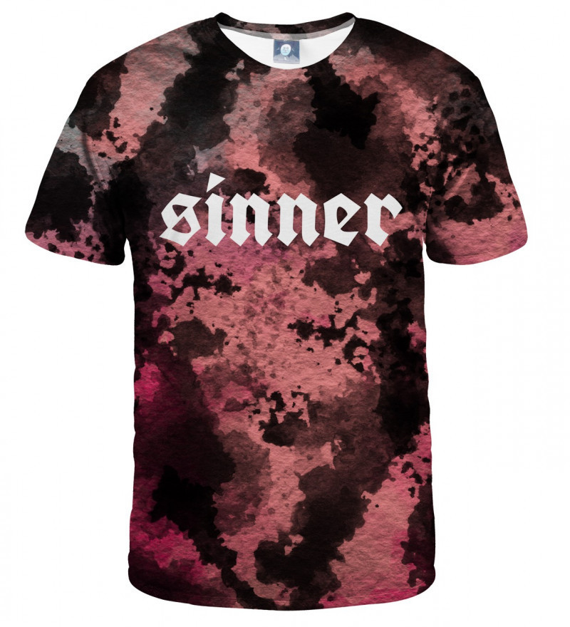 Aloha From Deer Sinner Tie Dye T-Shirt TSH AFD576 Red M
