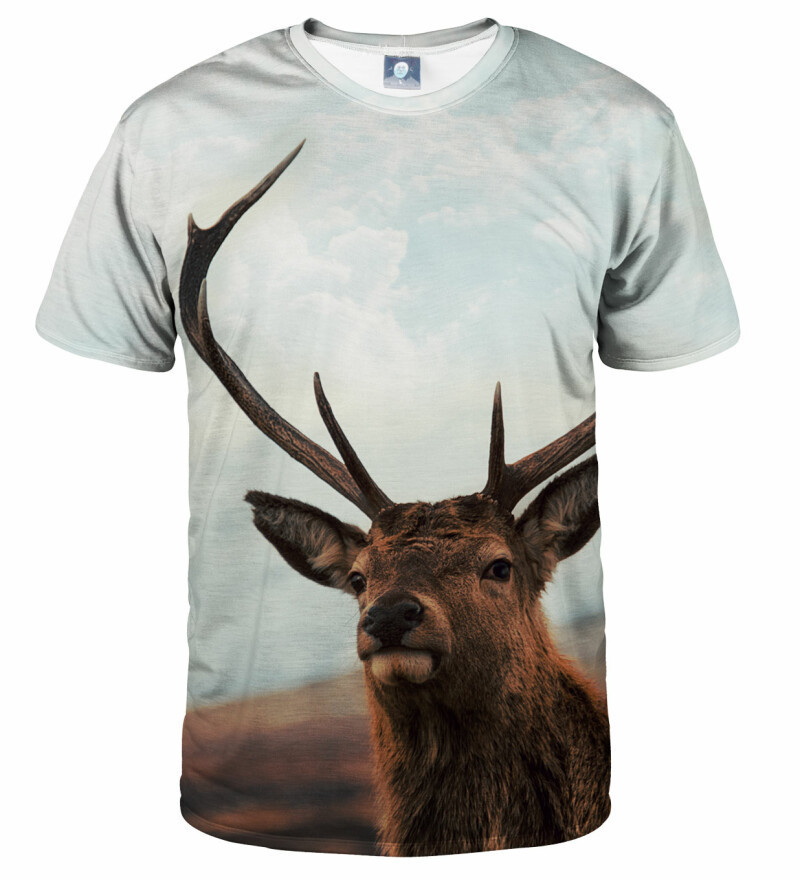 Aloha From Deer Shrine T-Shirt TSH AFD127 Brown XS