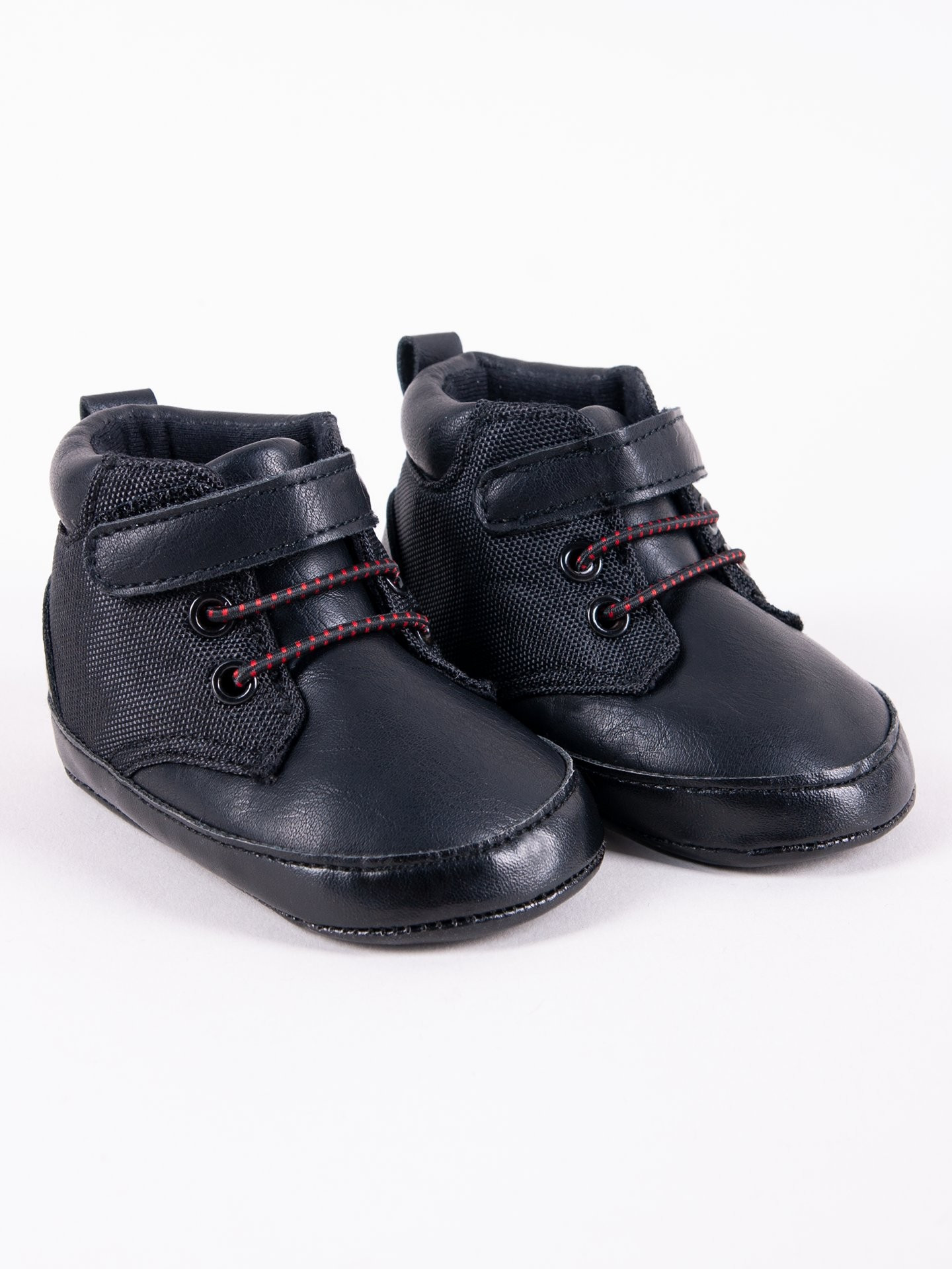 Yoclub Dětské chlapecké boty OBO-0201C-3400 Black 6-12 měsíců