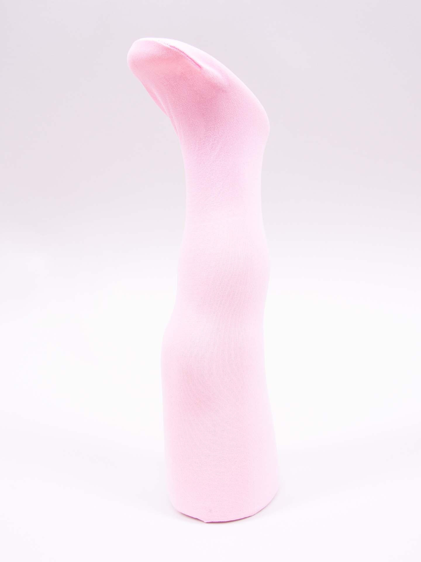 Yoclub Dívčí neprůhledné punčocháče z mikrovlákna 40 Den RA-09/05/RJA Pink 128-134