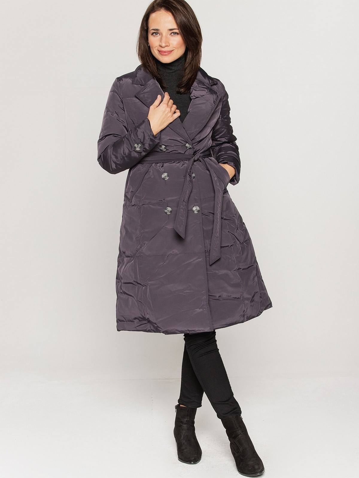 Kabát PERSO BLH201033F Grey XL