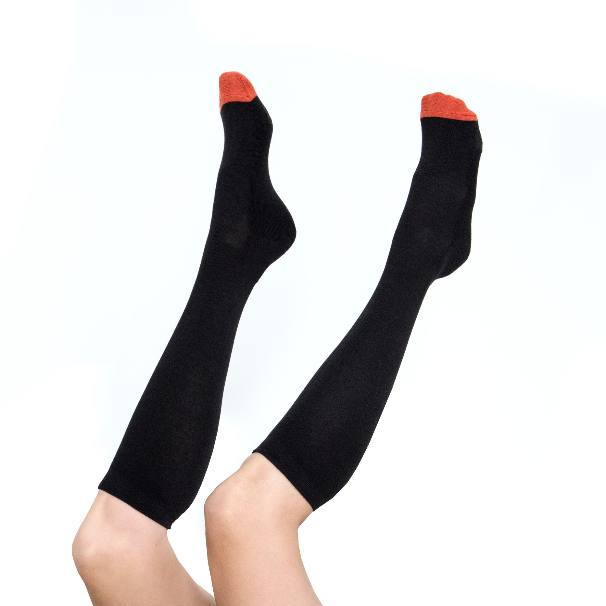 Banana Socks Ponožky podkolenky černé 36-41