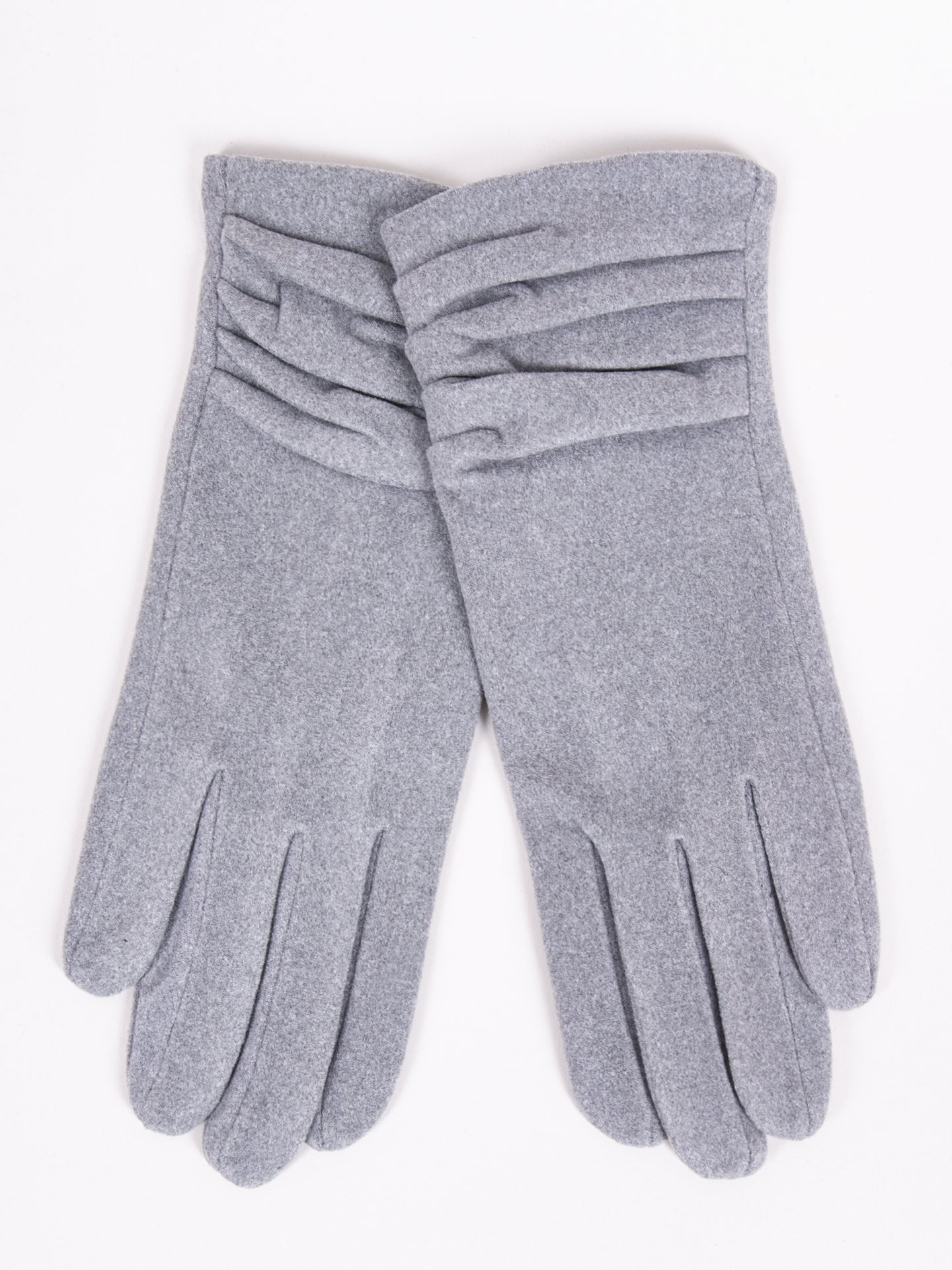 Yoclub Dámské rukavice RES-0155K-665C Grey 23