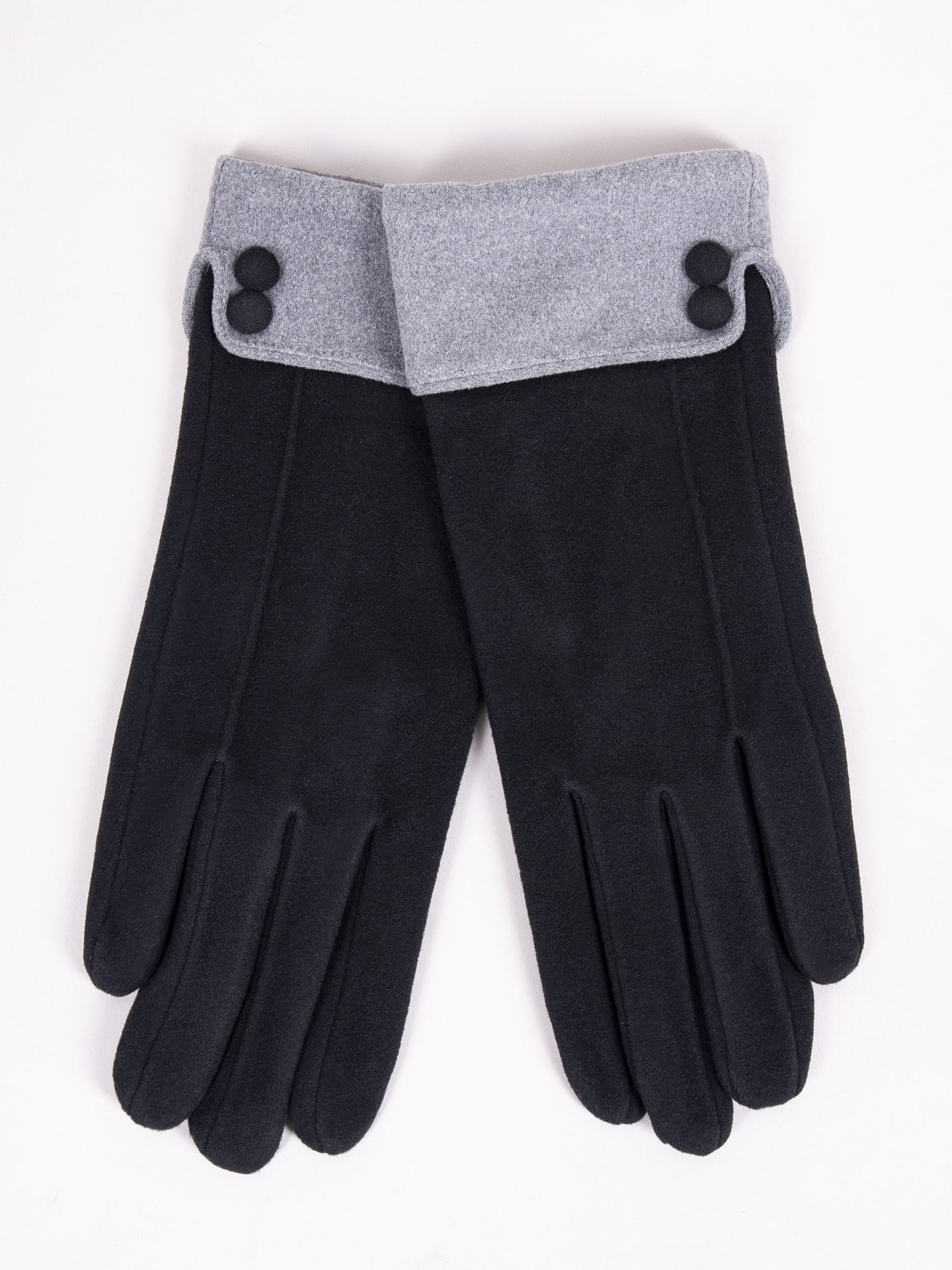 Dámské rukavice Yoclub RES-0153K-345C Black 24