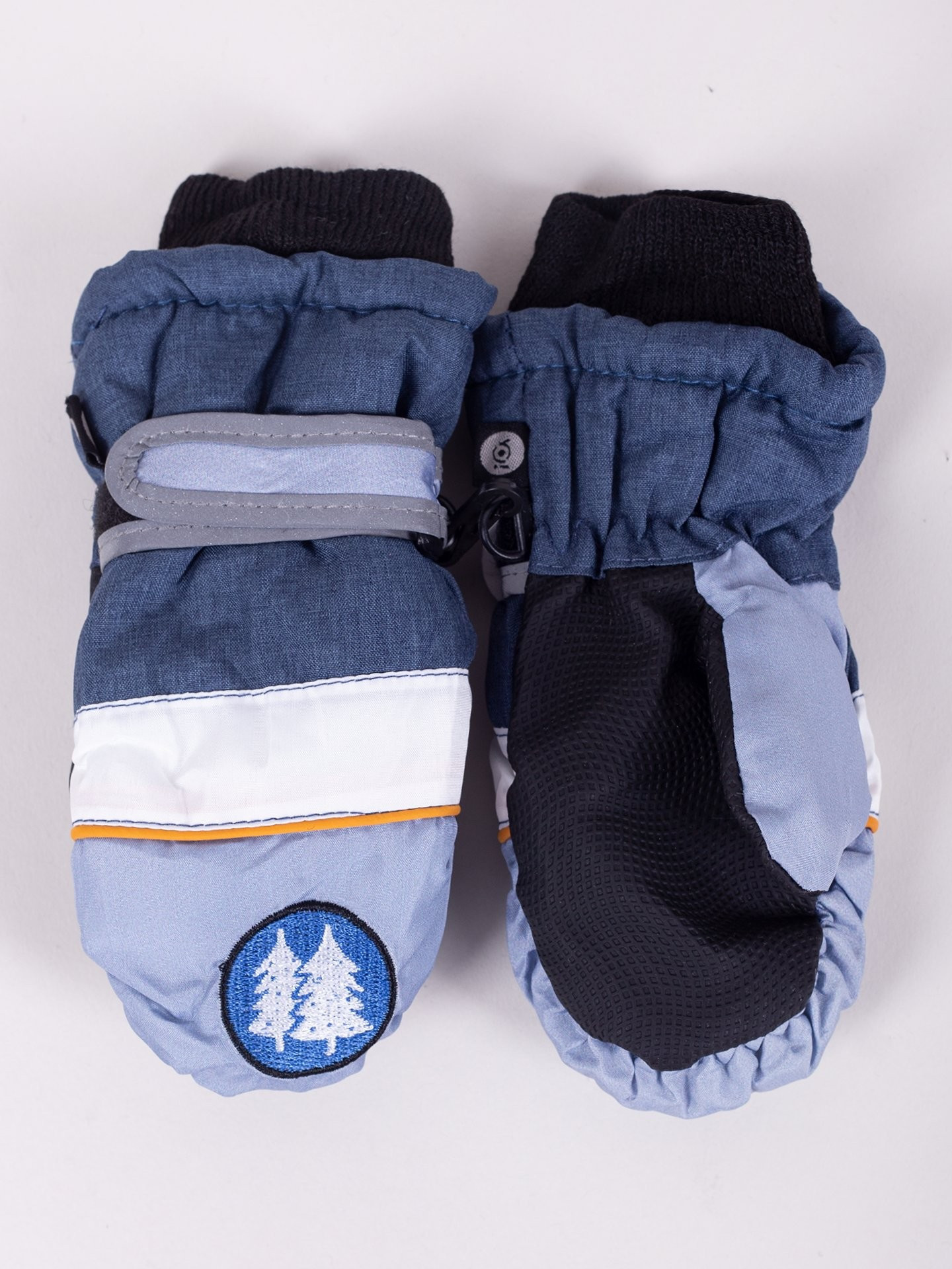 Dětské zimní lyžařské rukavice Yoclub REN-0216C-A110 Blue 12
