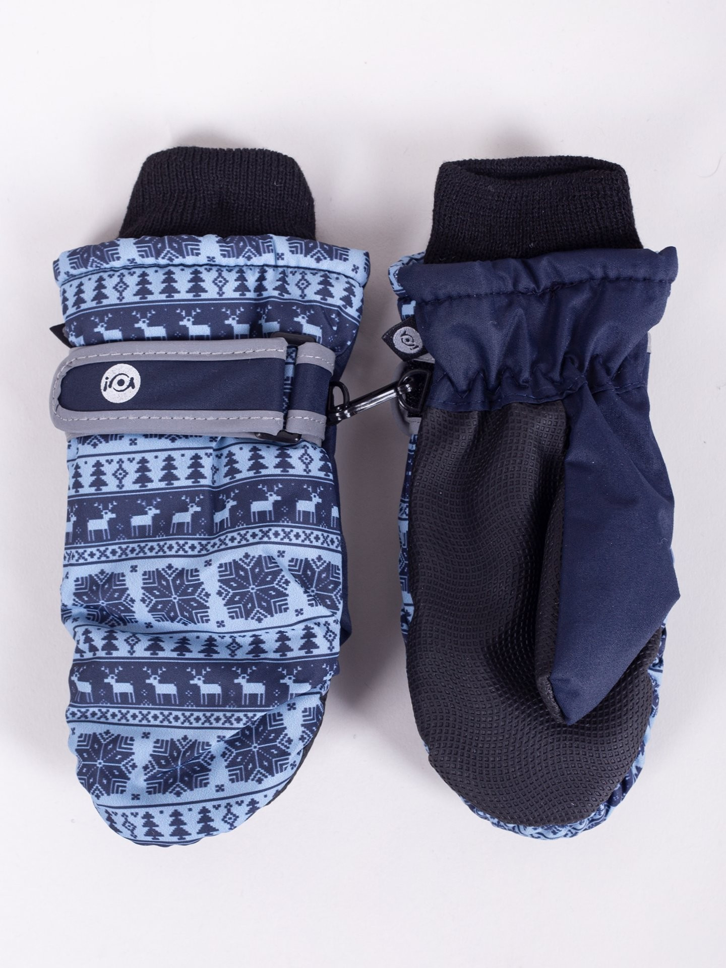 Dětské zimní lyžařské rukavice Yoclub REN-0225C-A110 Blue 14
