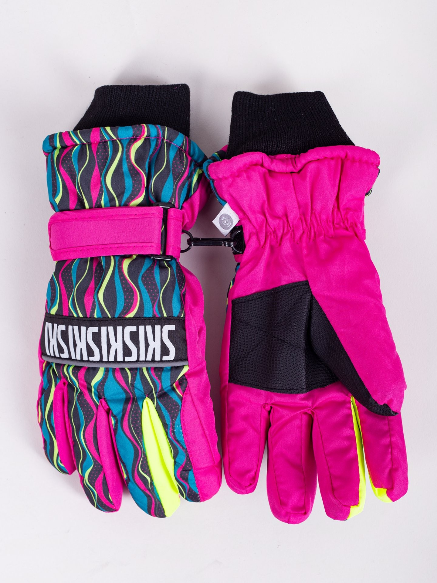 Dětské zimní lyžařské rukavice Yoclub REN-0243G-A150 Multicolour 16