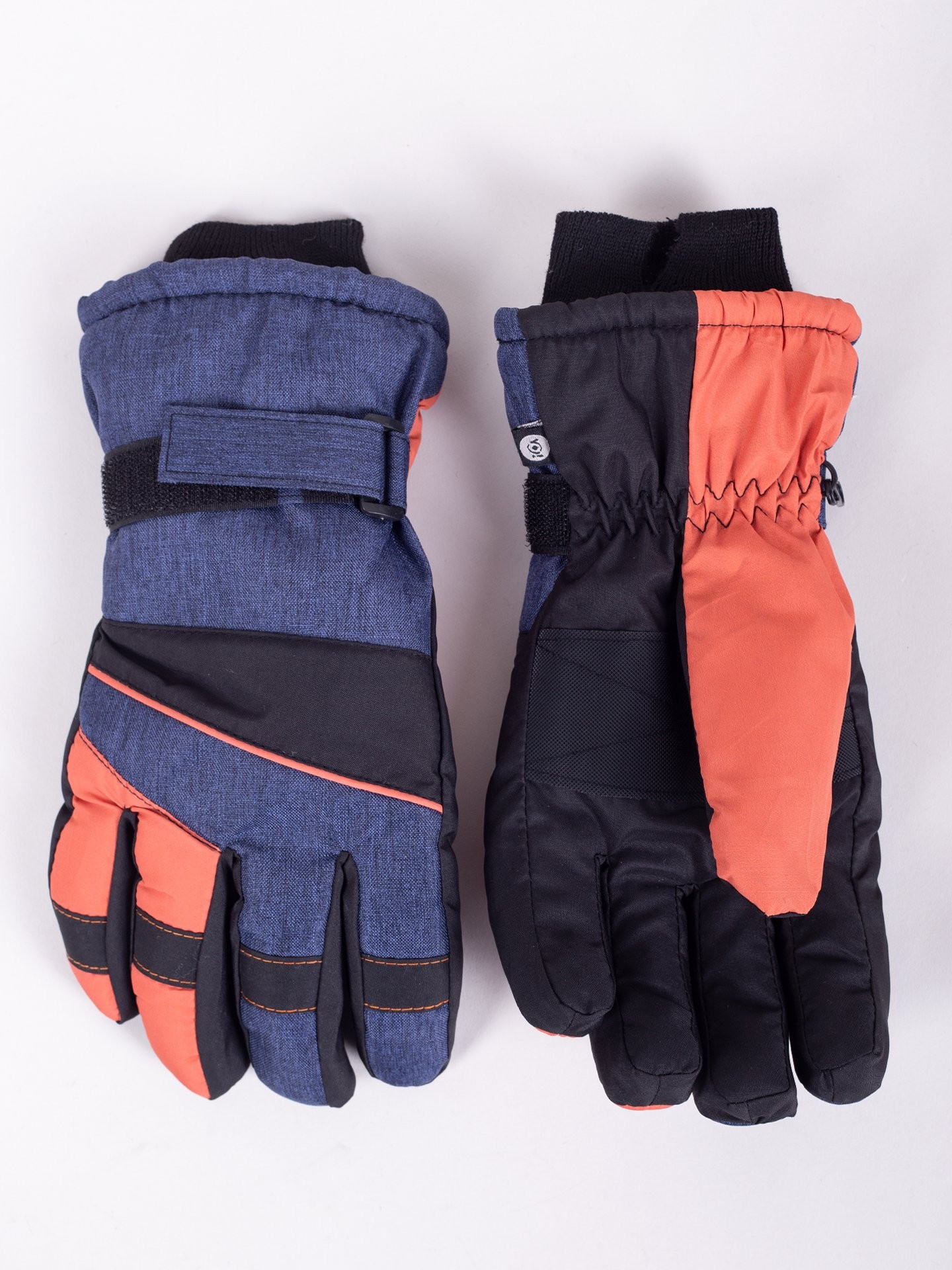 Yoclub Pánské zimní lyžařské rukavice REN-0277F-A150 Multicolour 20