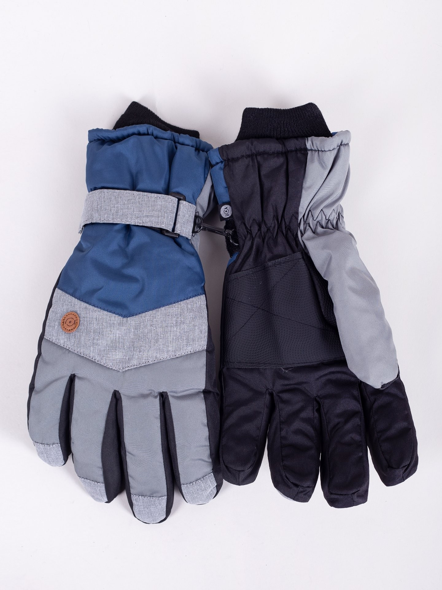 Yoclub Pánské zimní lyžařské rukavice REN-0280F-A150 Multicolour 22
